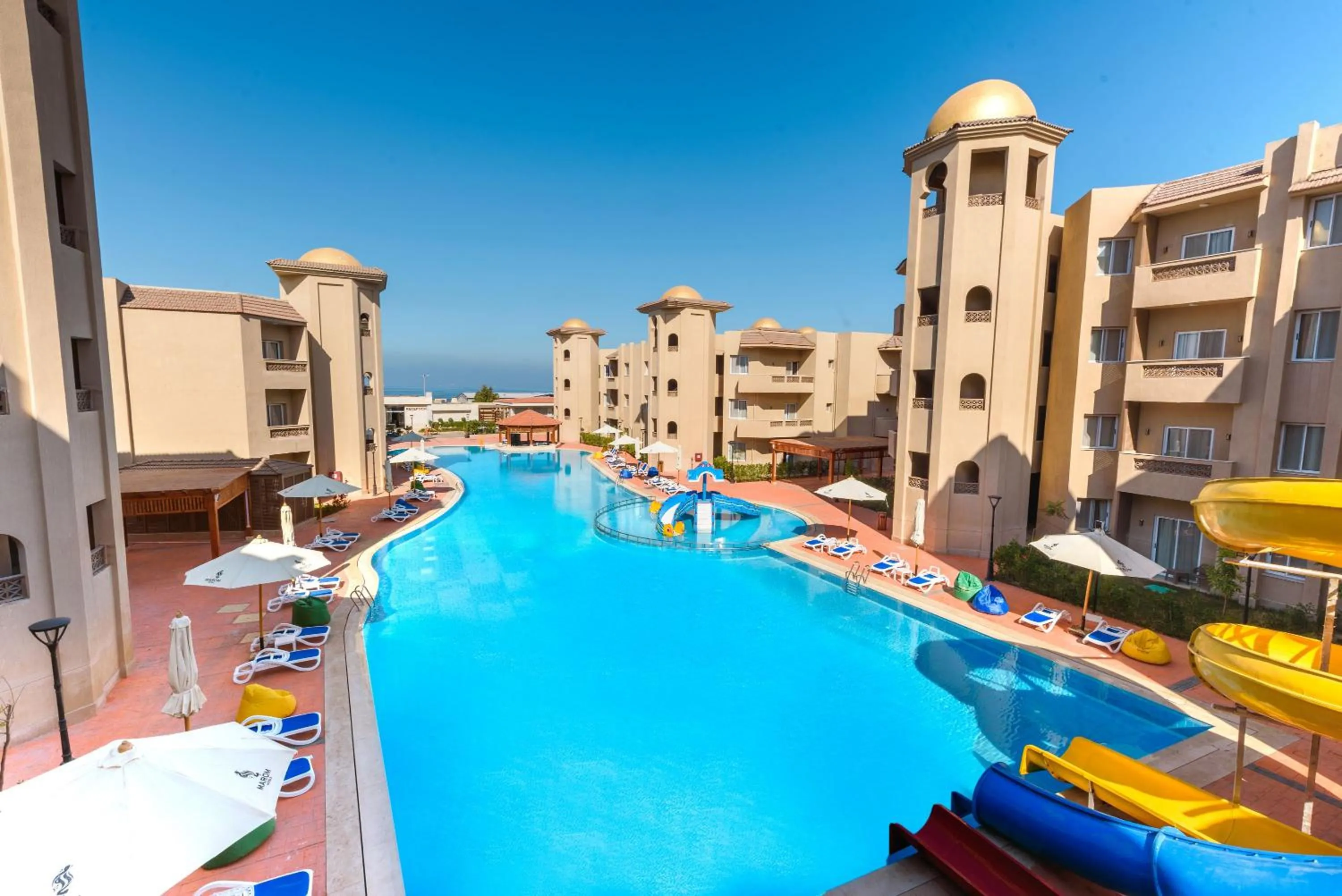 Aqua park in Marom Port Said Resort & Beach