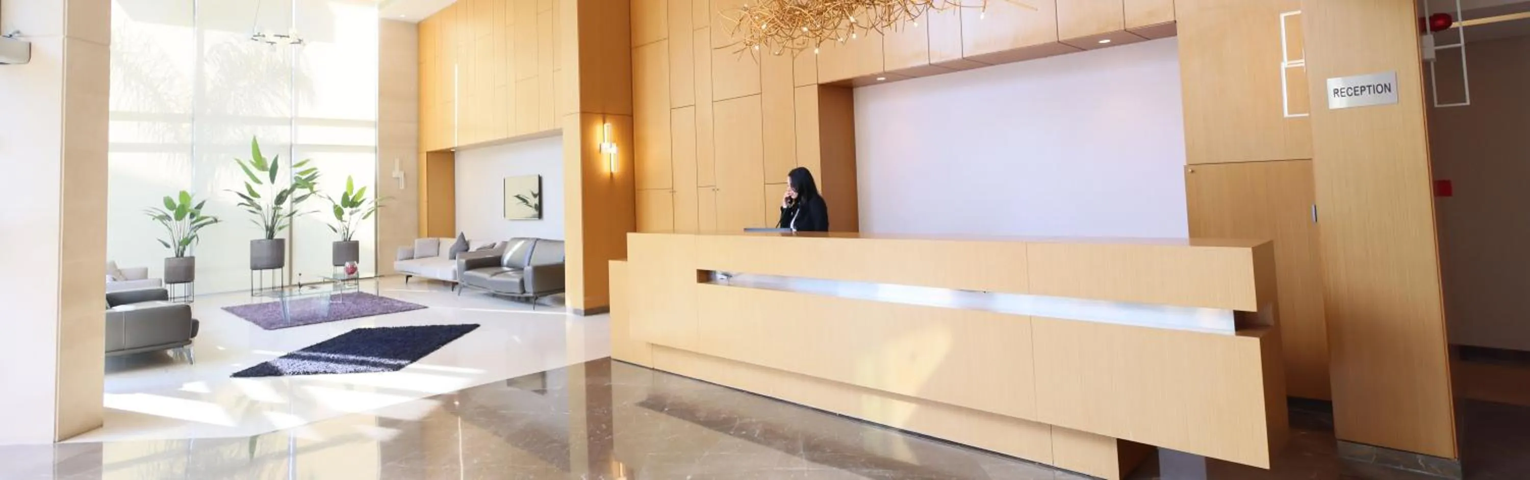 Lobby or reception in Heaven Prestige Hotel