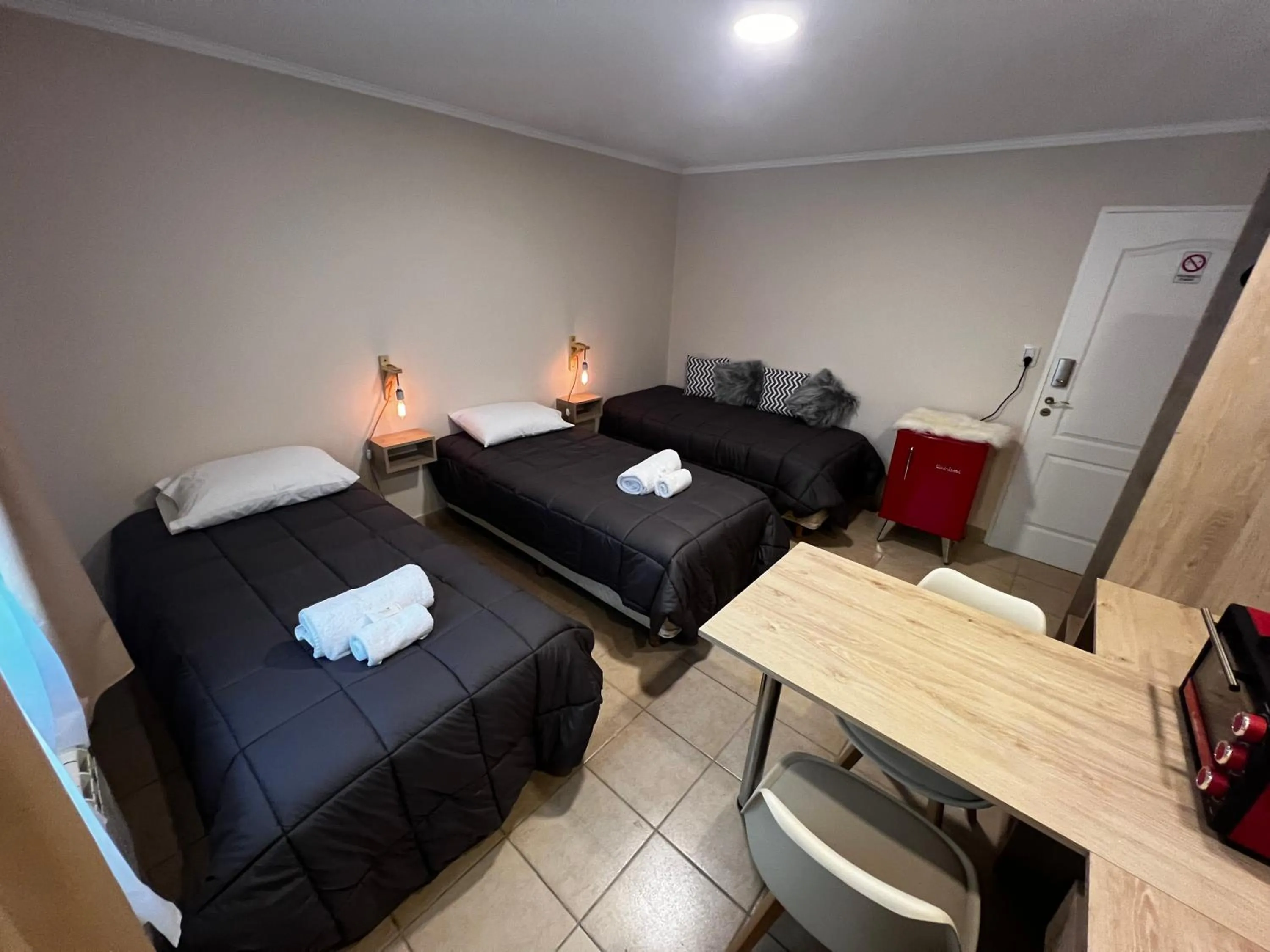 Bed in Hosteria Yamile