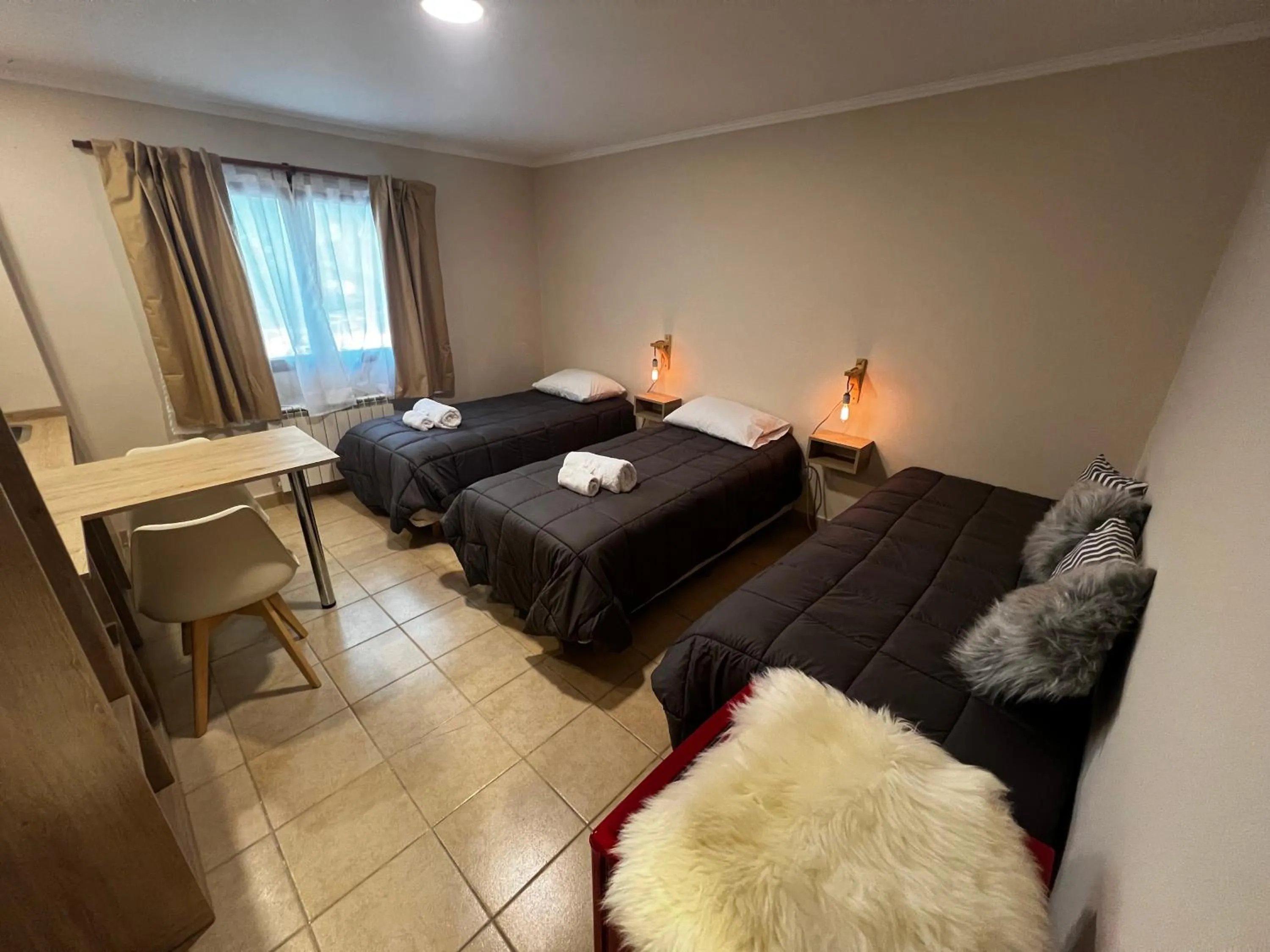 Bed in Hosteria Yamile