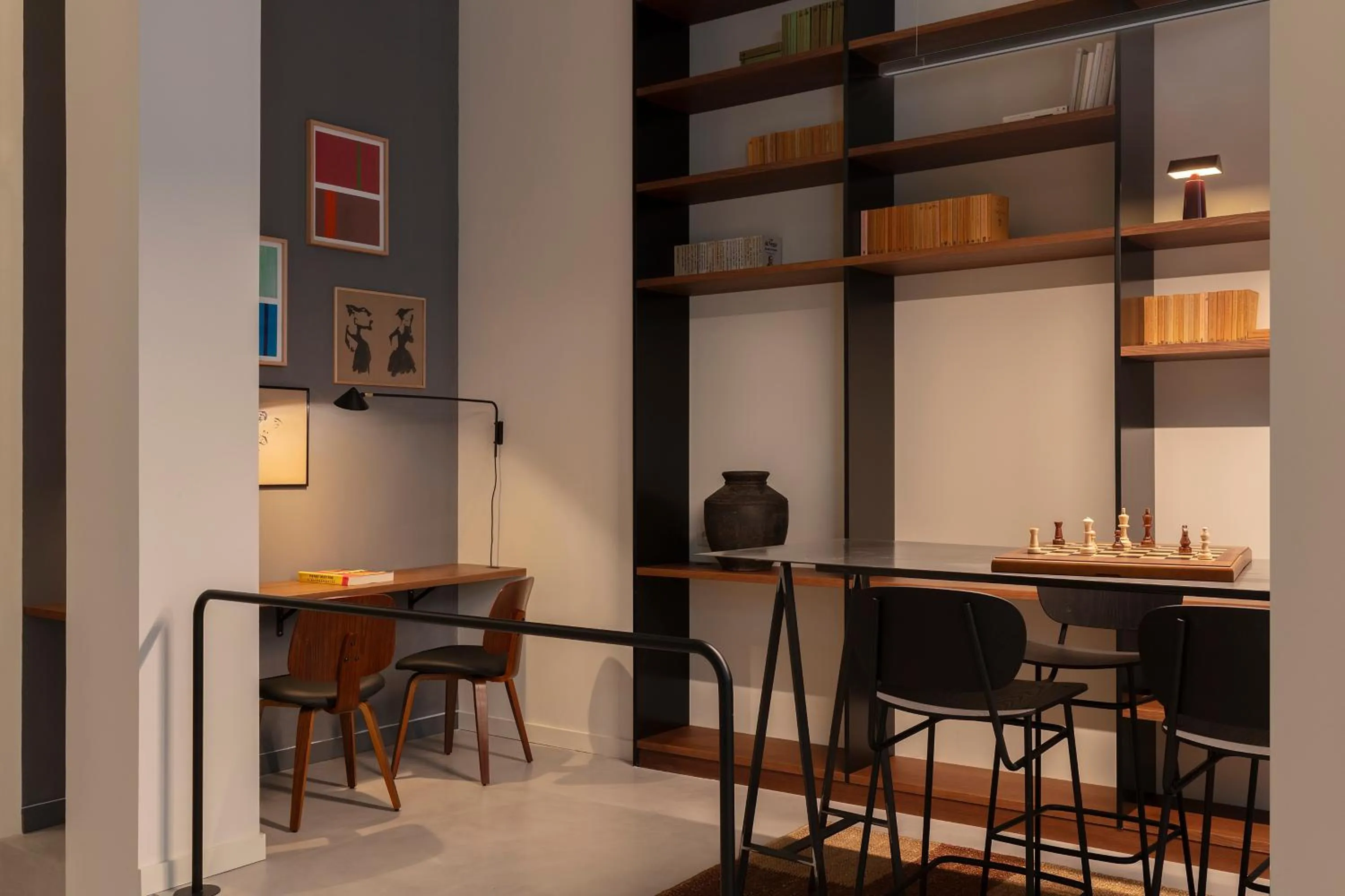 Seating area in TOC Hotel Las Ramblas