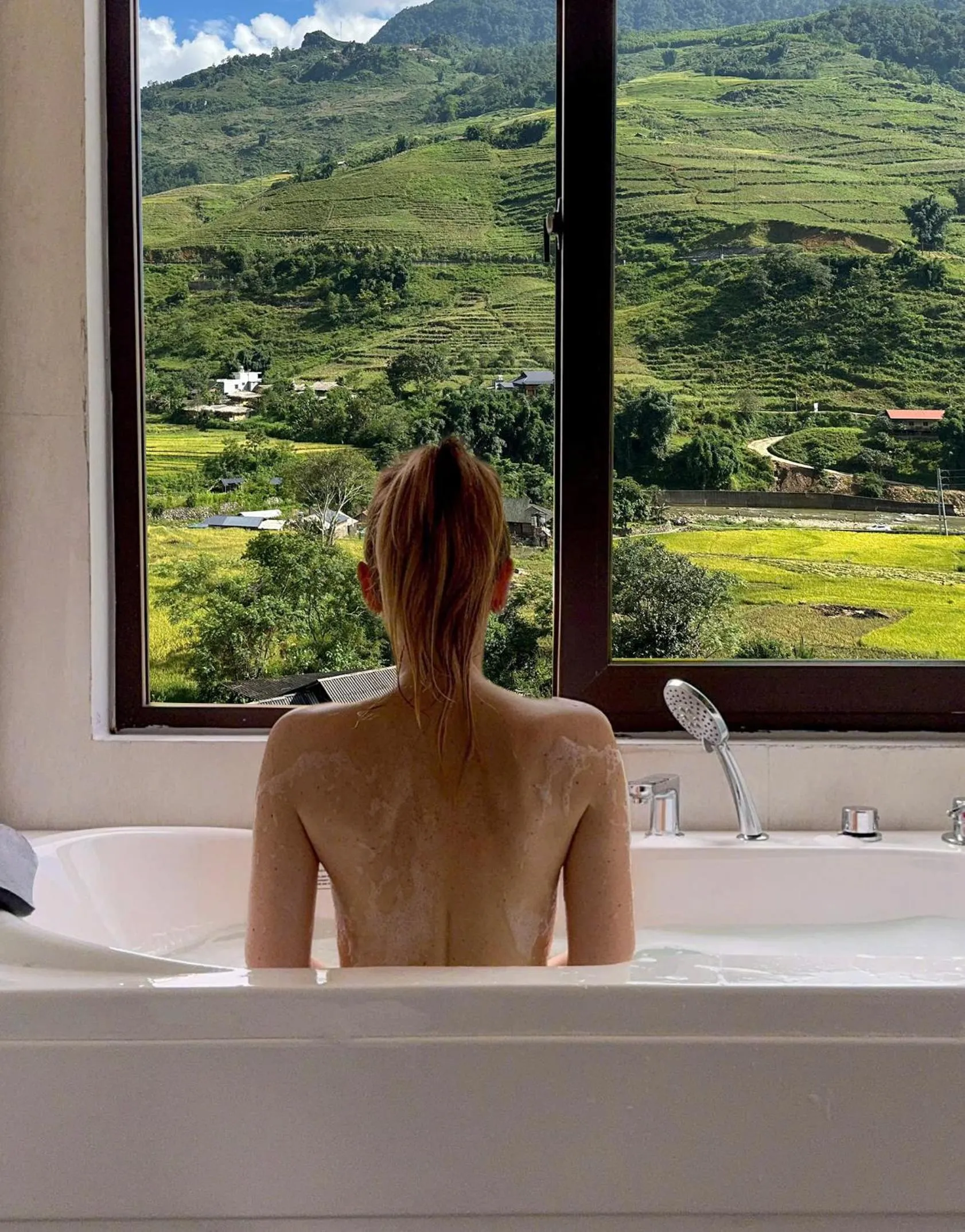 Toilet in En Hotel Sapa