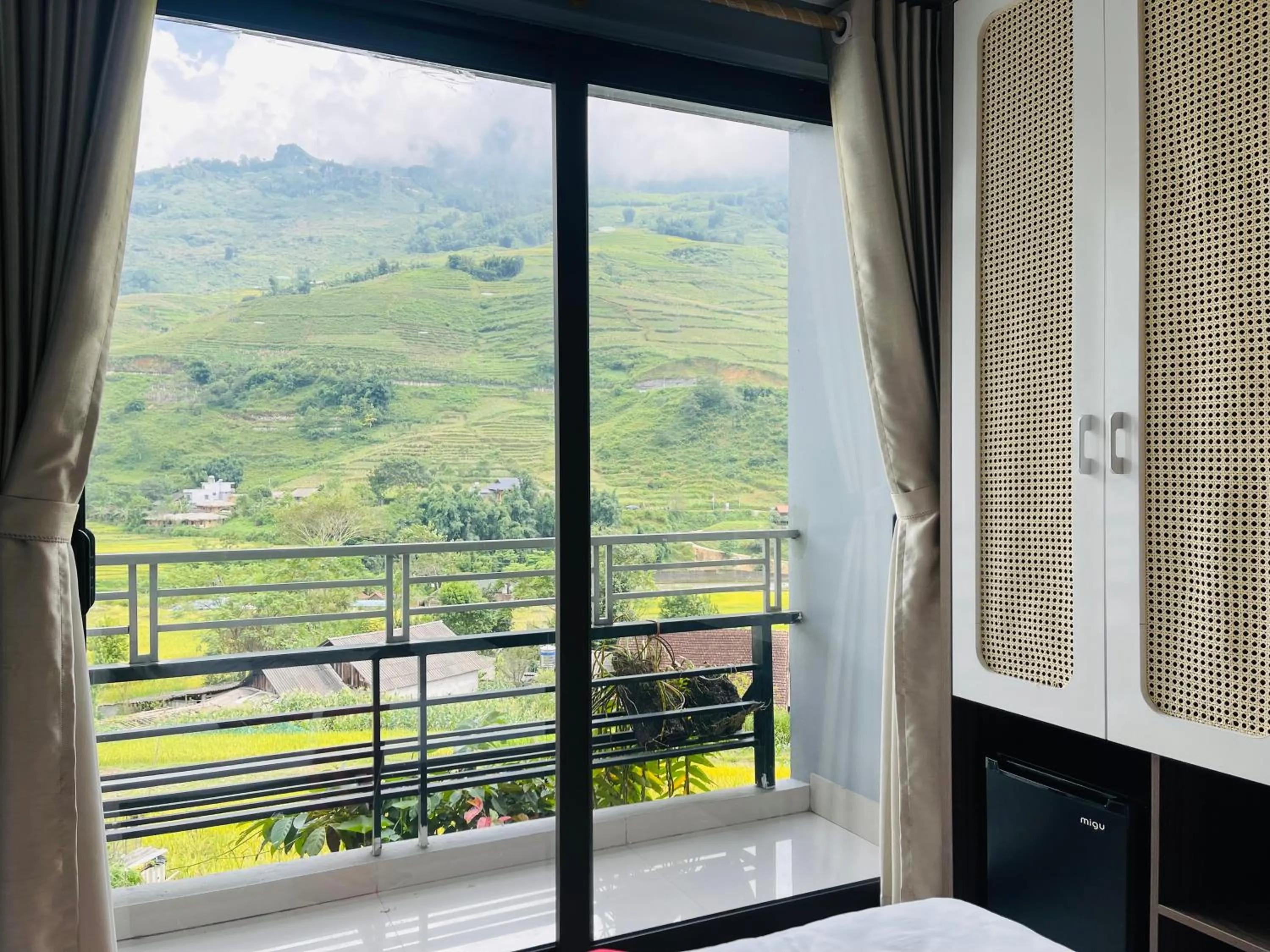 Balcony/Terrace in En Hotel Sapa