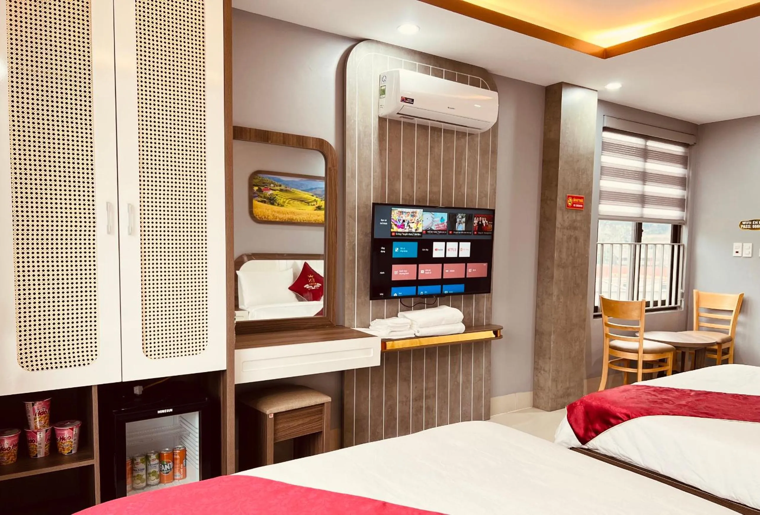 Bed in En Hotel Sapa