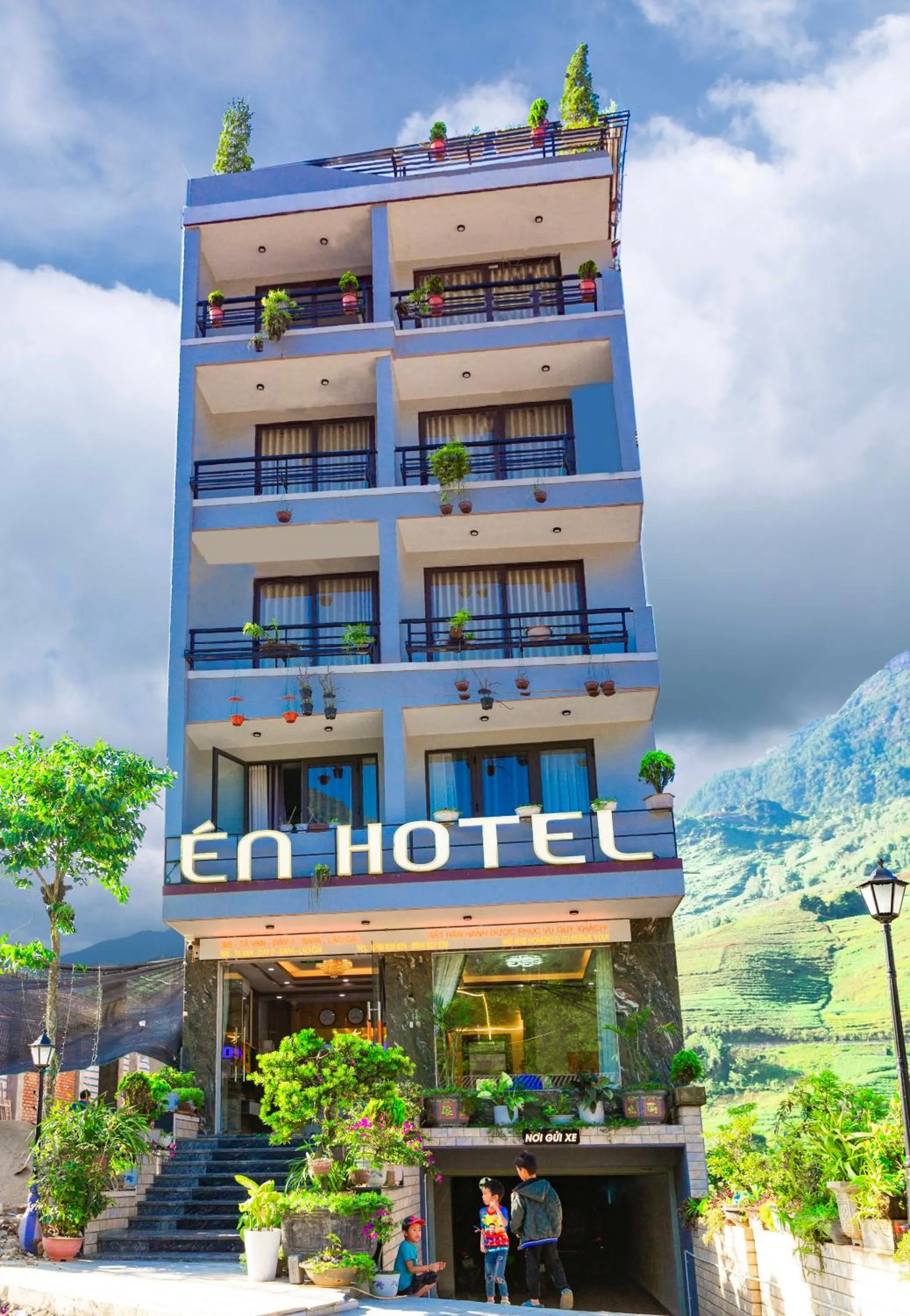 Property building in En Hotel Sapa