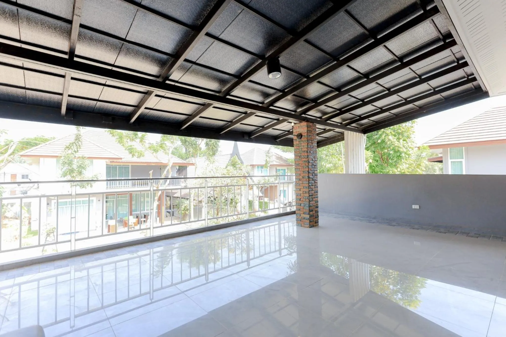 Patio in Marc Hotel Maesai