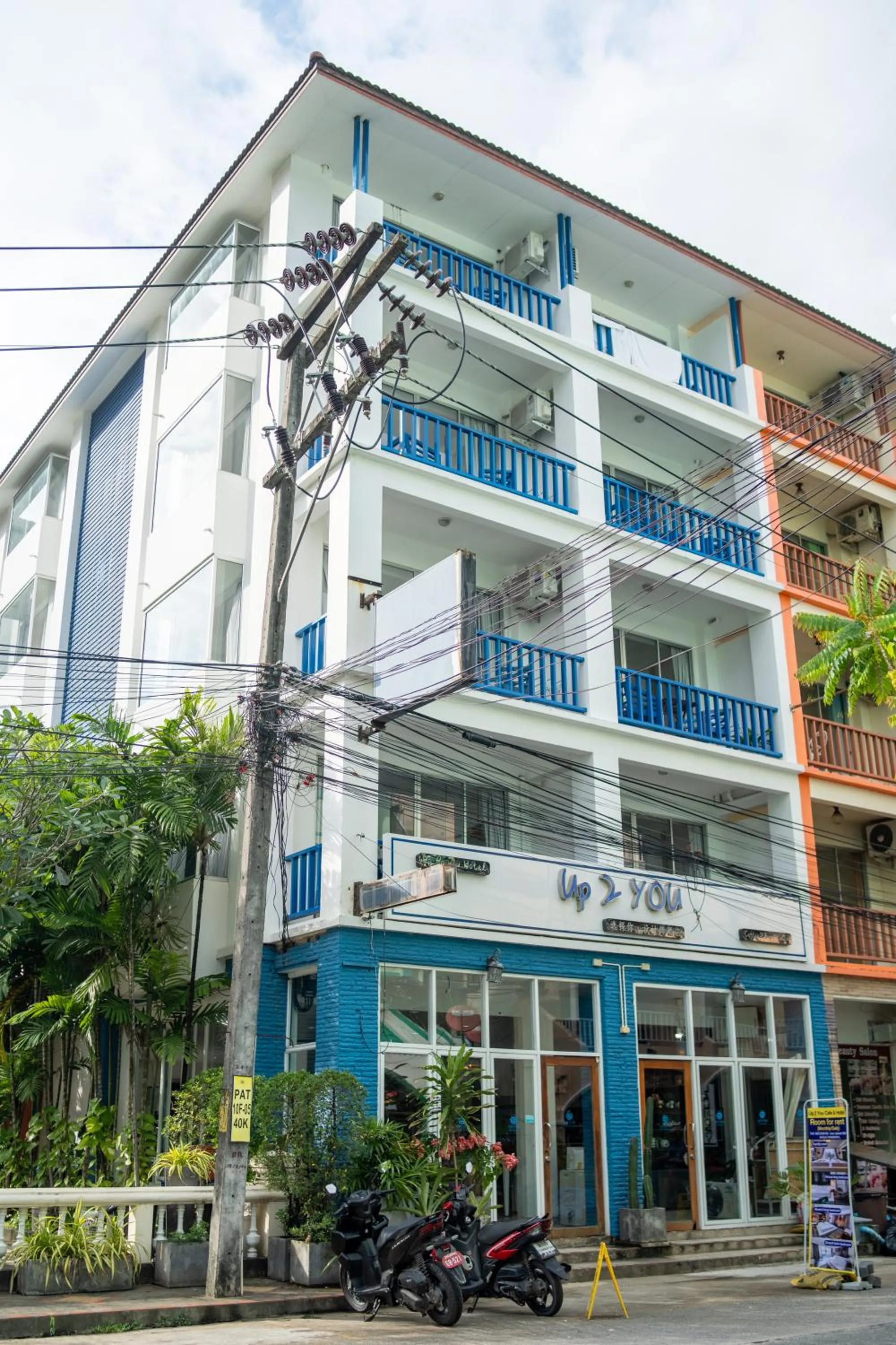 Street view in Meow Cat Cafe & Hotel