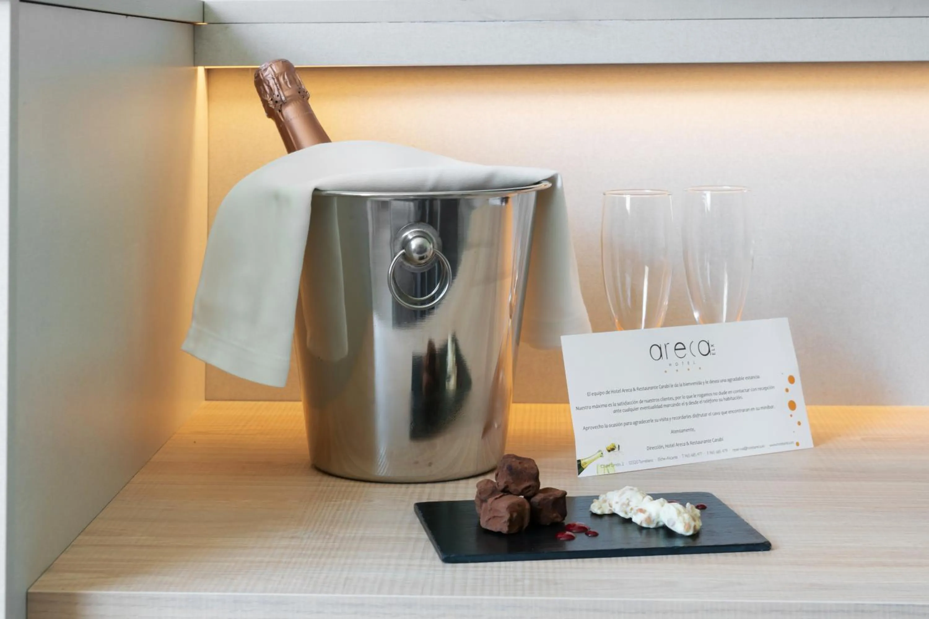 Decorative detail in Hotel Areca