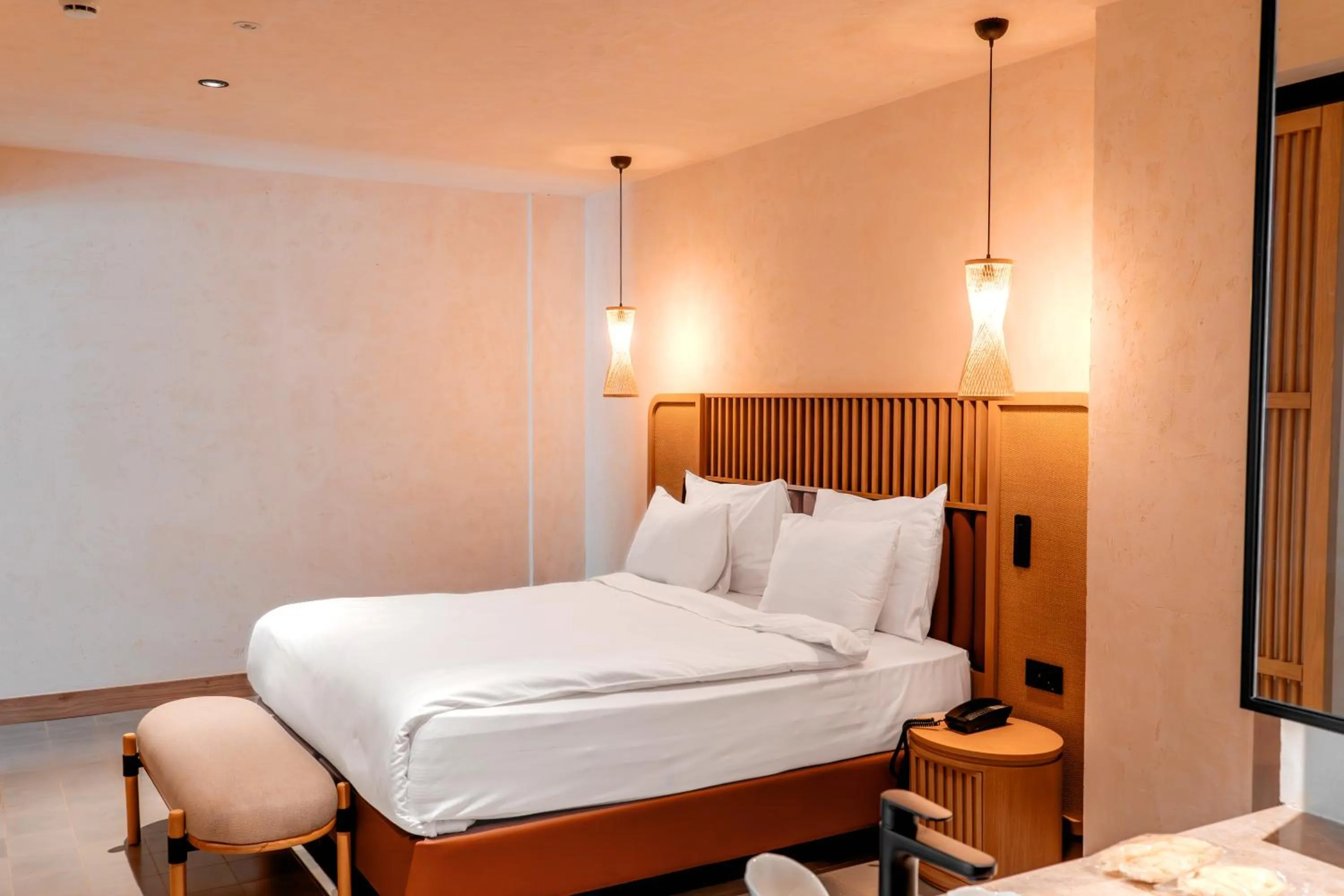 Bed in Novva Hotels Kas