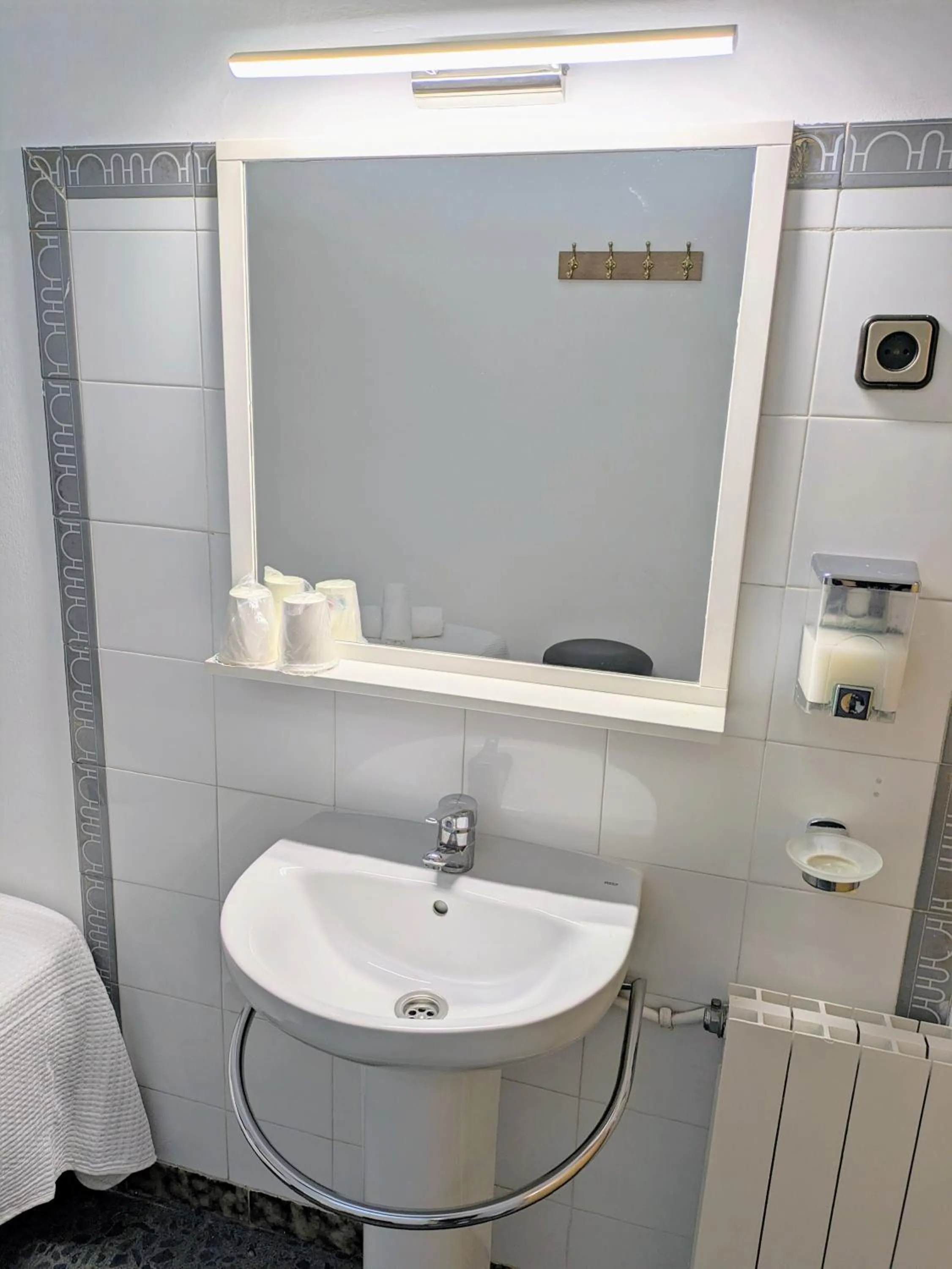 Toilet in Hostal Alogar