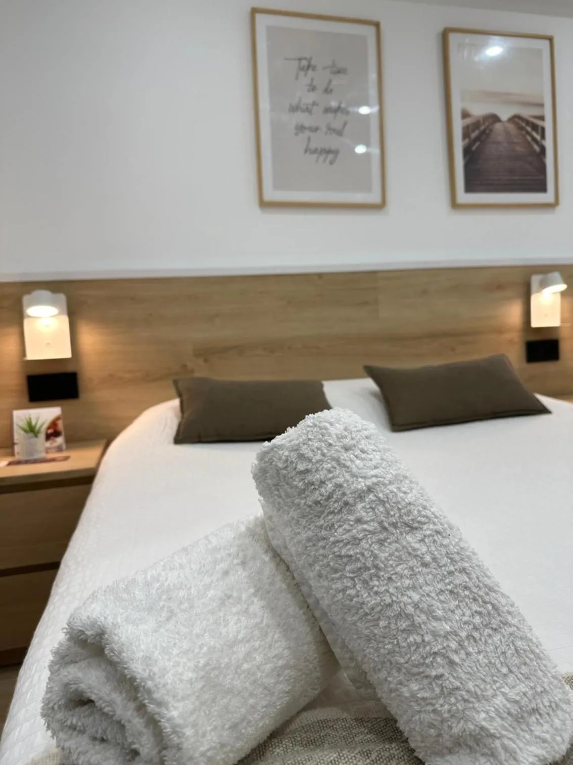 Bed in Hostal Alogar