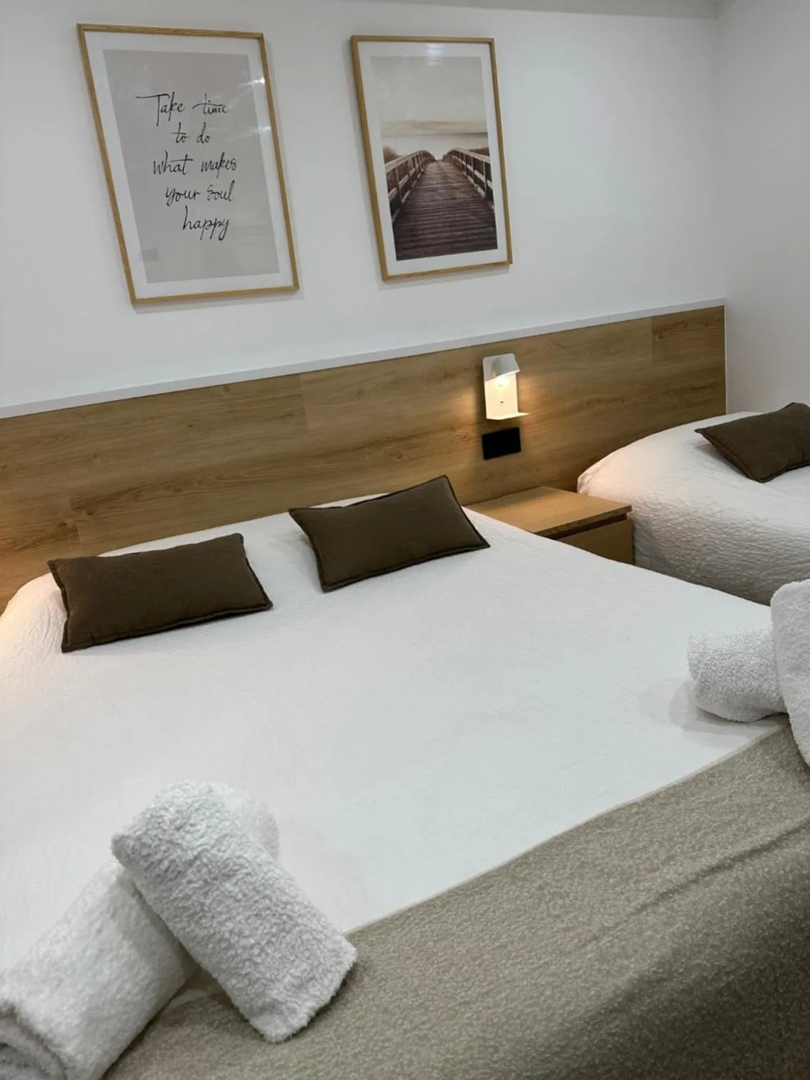 Bed in Hostal Alogar