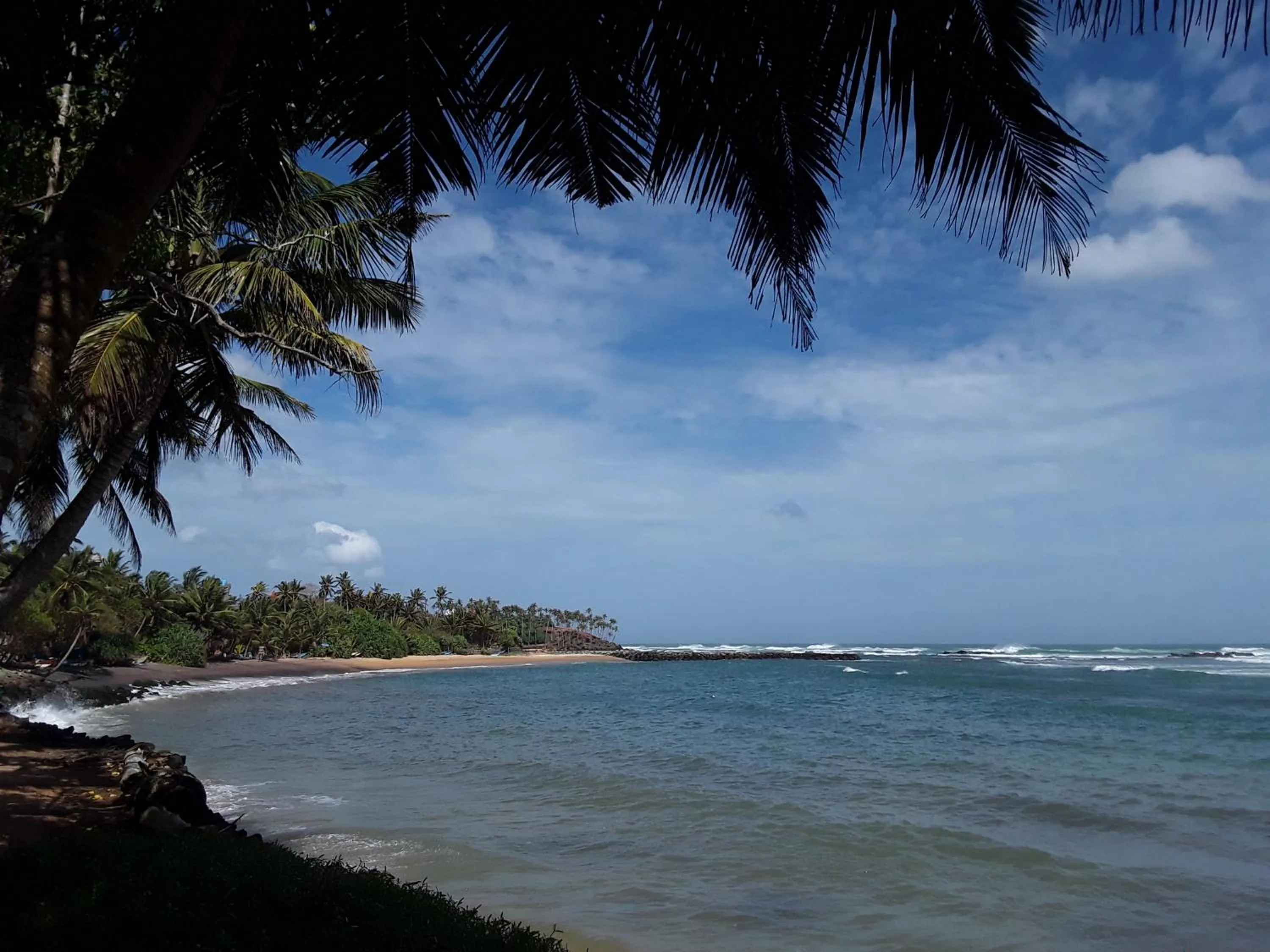 Sea view in Palm villa Mirissa hotel&spa