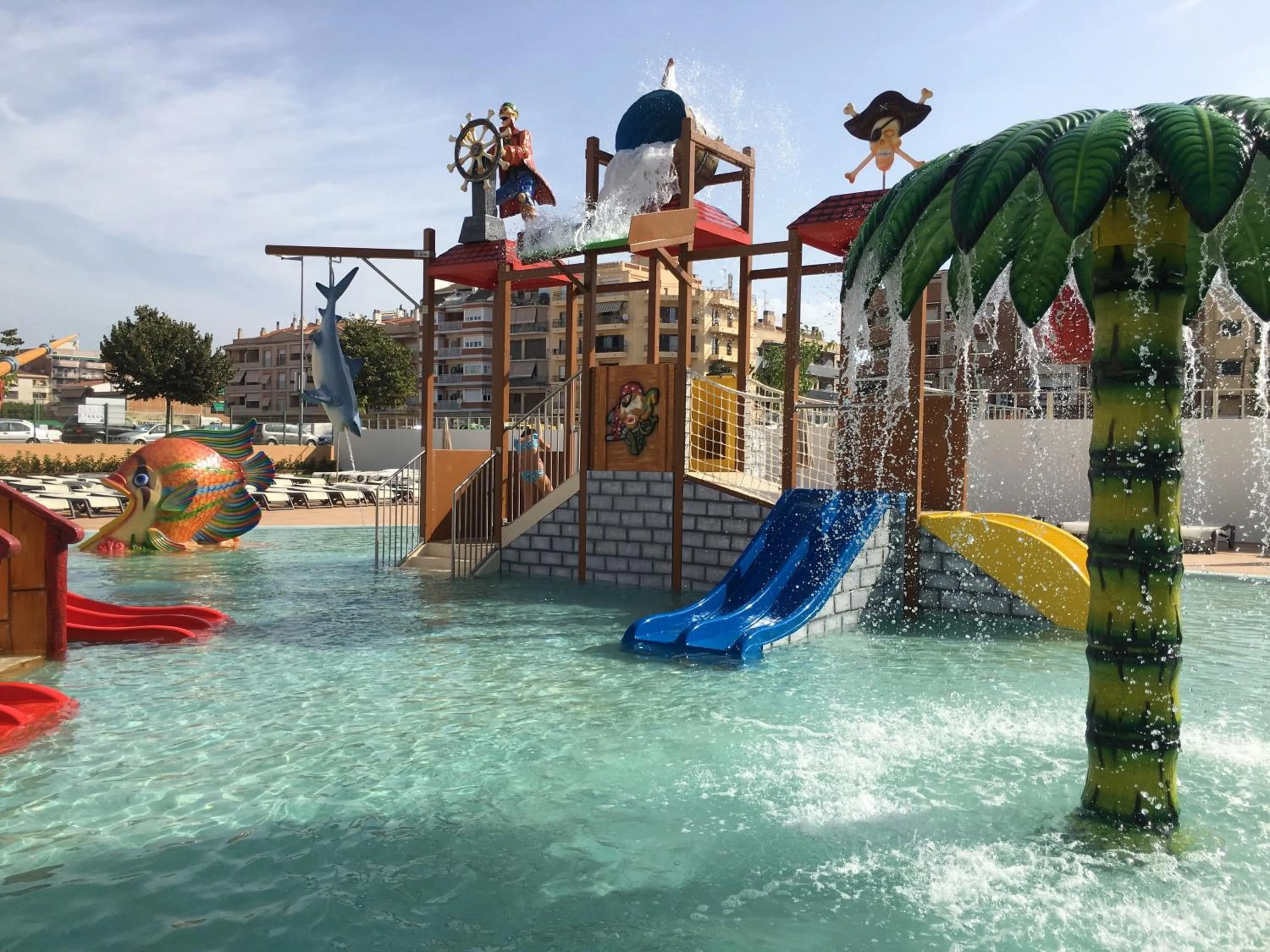 Aqua park in Hotel Sorra Daurada Splash