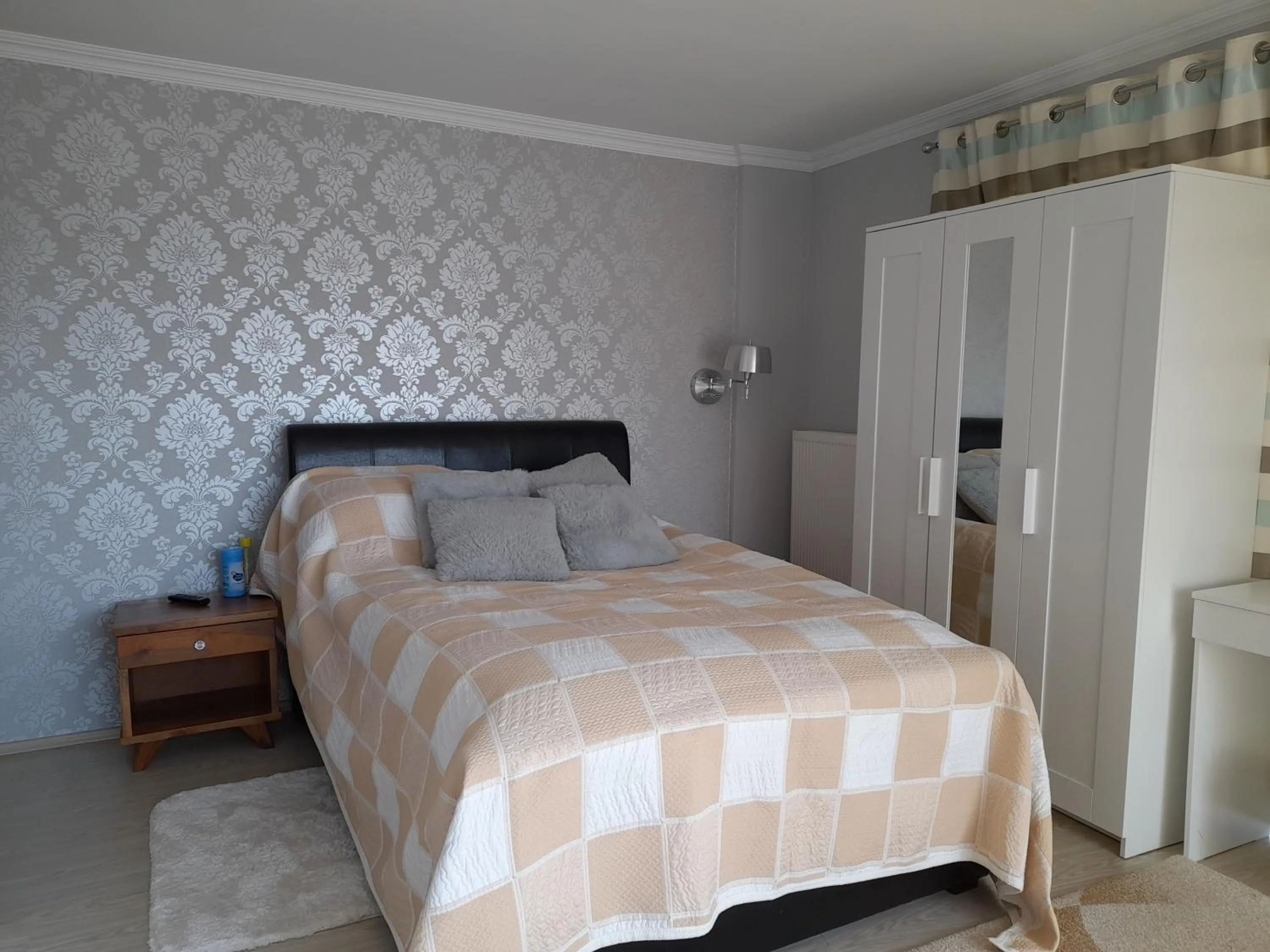 Bed in Turkish Mountain Retreat