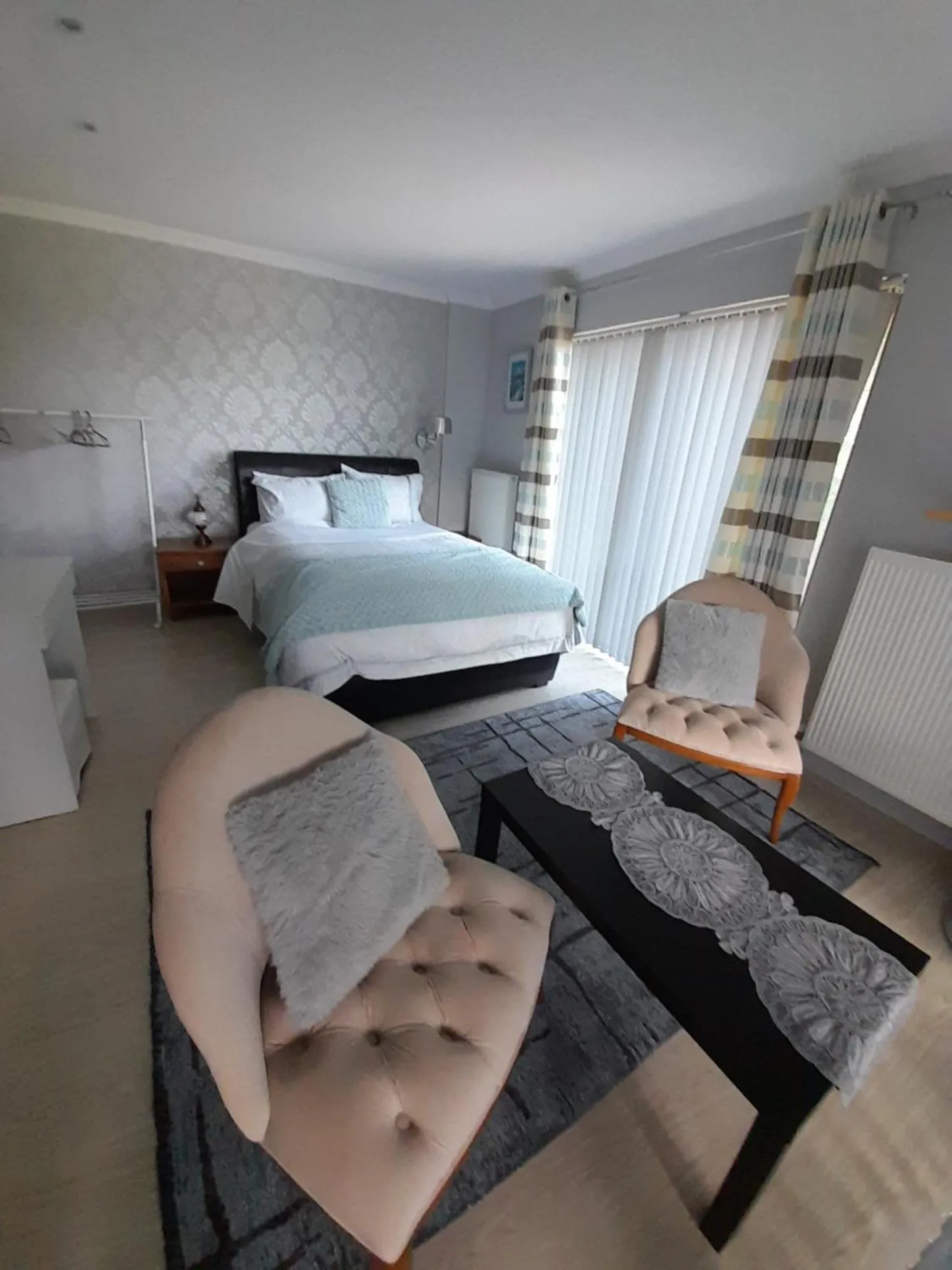 Bed in Turkish Mountain Retreat