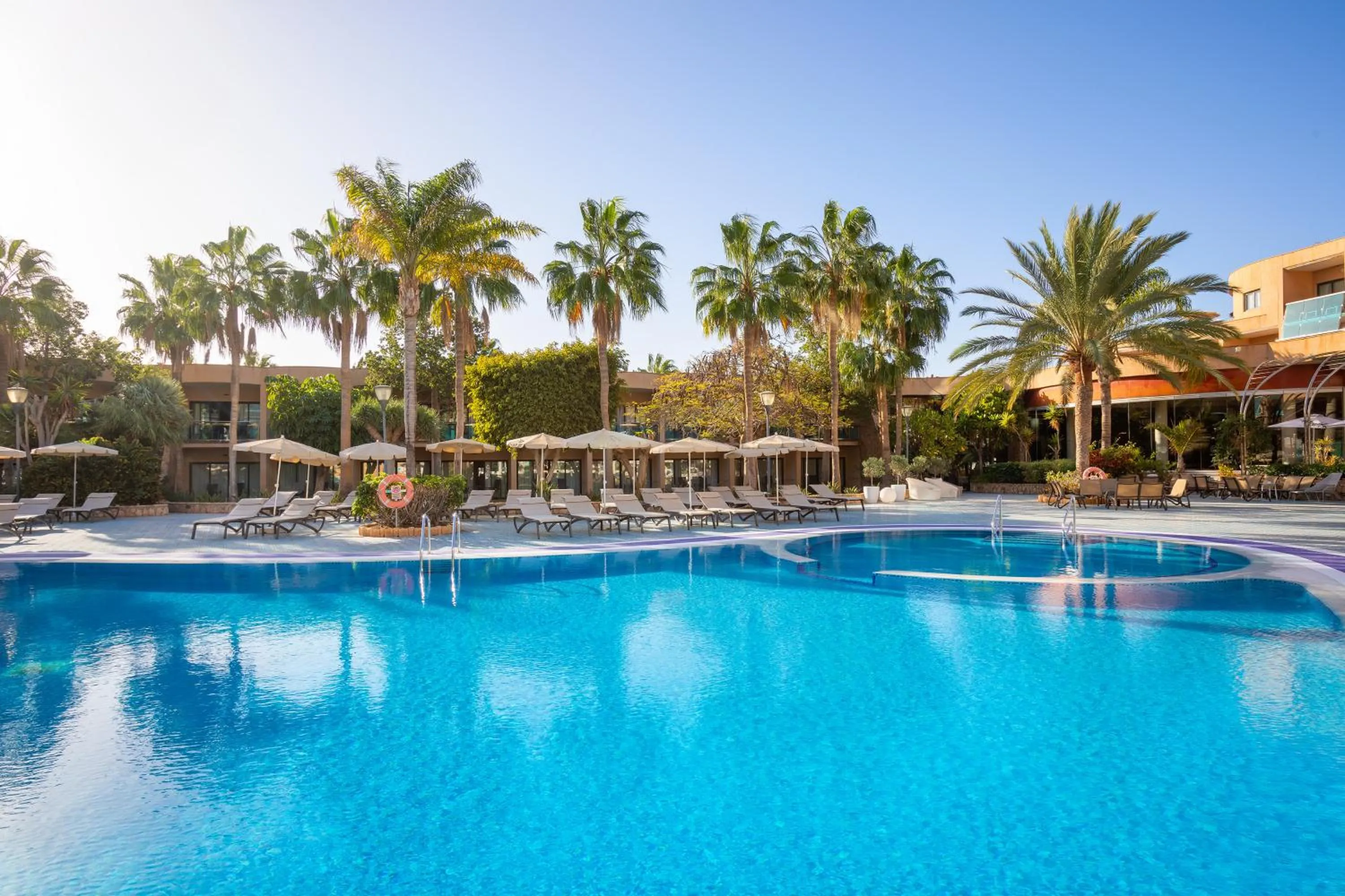 Pool view in MUR Faro Jandia Fuerteventura & Spa