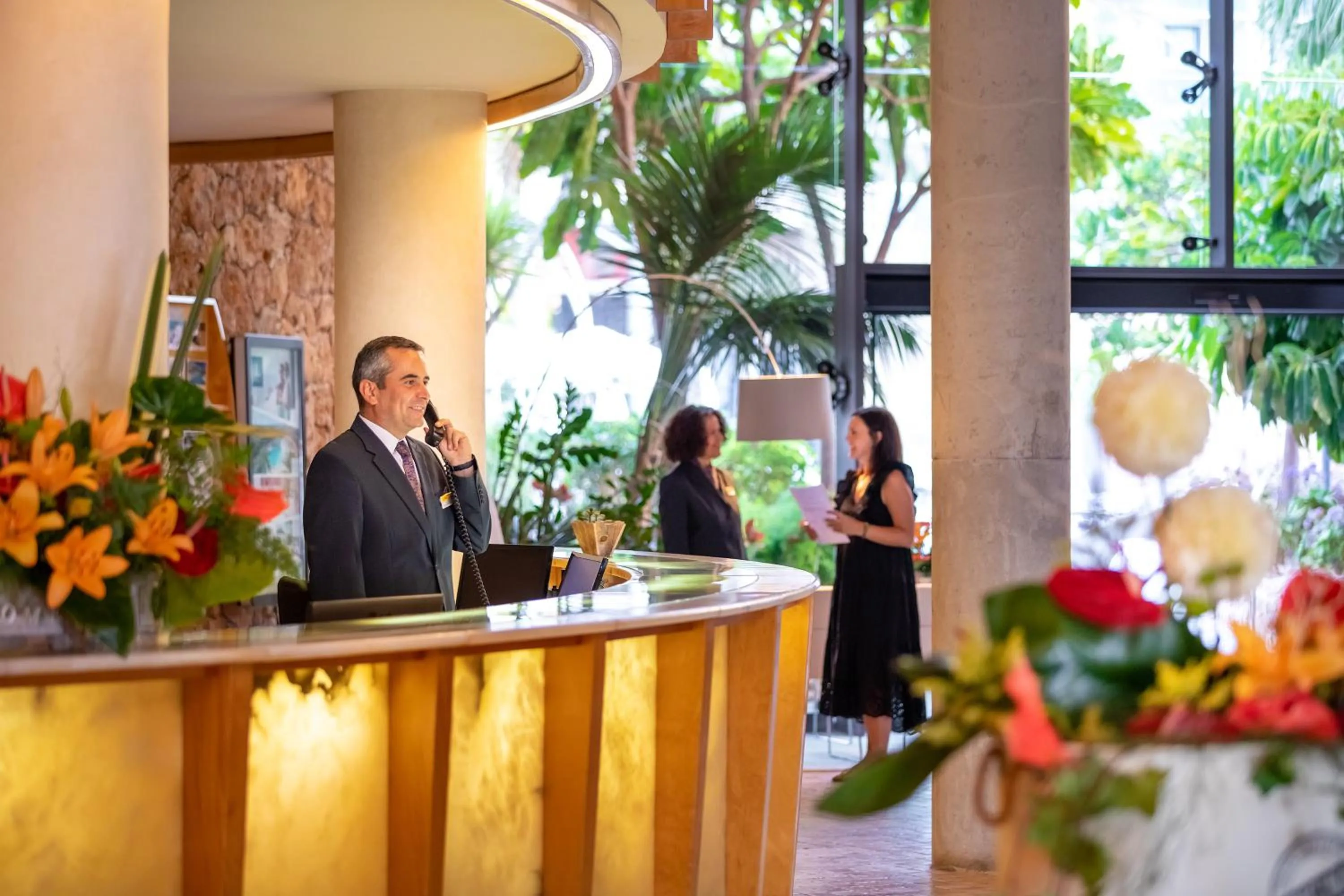 Lobby or reception in MUR Faro Jandia Fuerteventura & Spa
