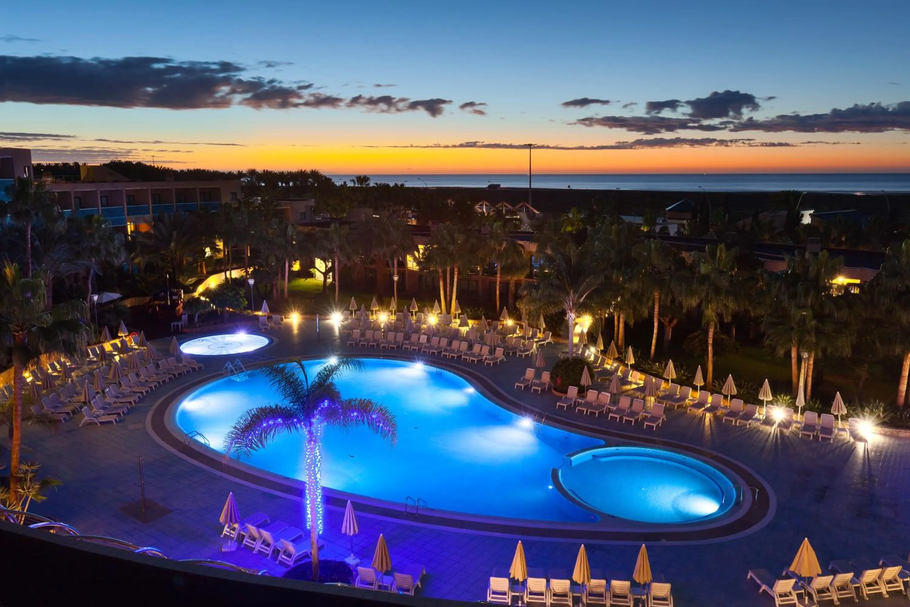 Pool view in MUR Faro Jandia Fuerteventura & Spa