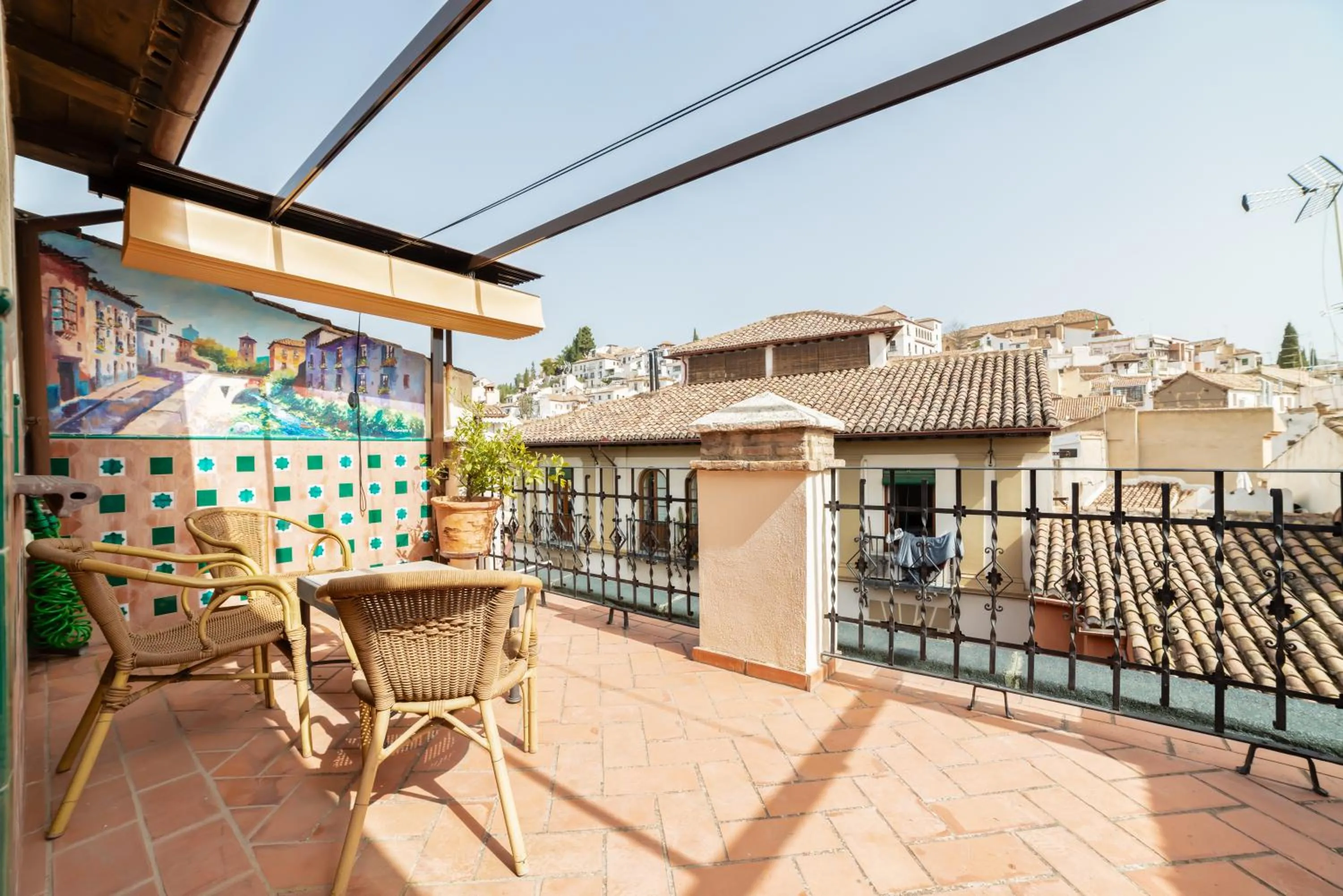 Balcony/Terrace in Hotel Posada del Toro