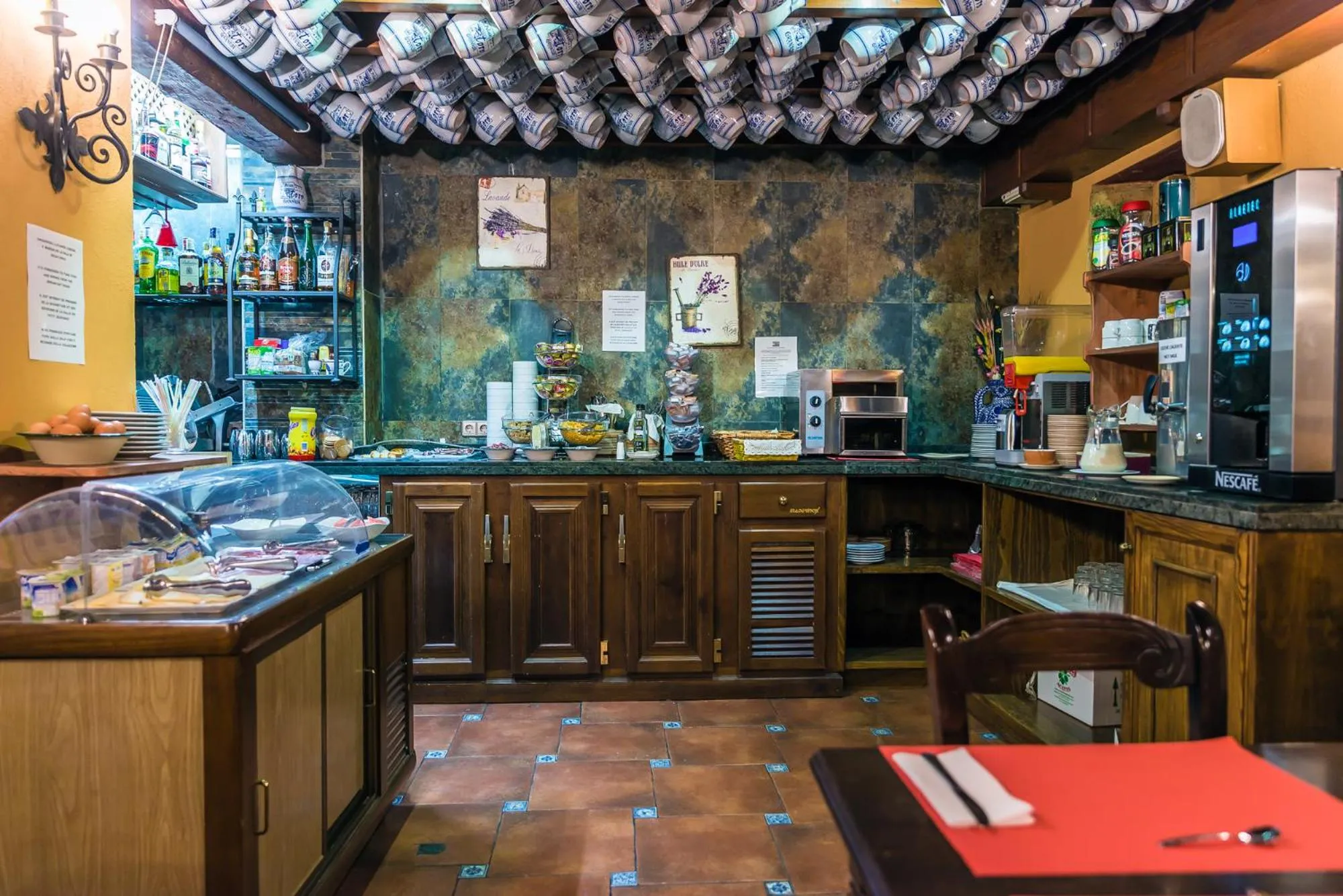 Breakfast in Hotel Posada del Toro