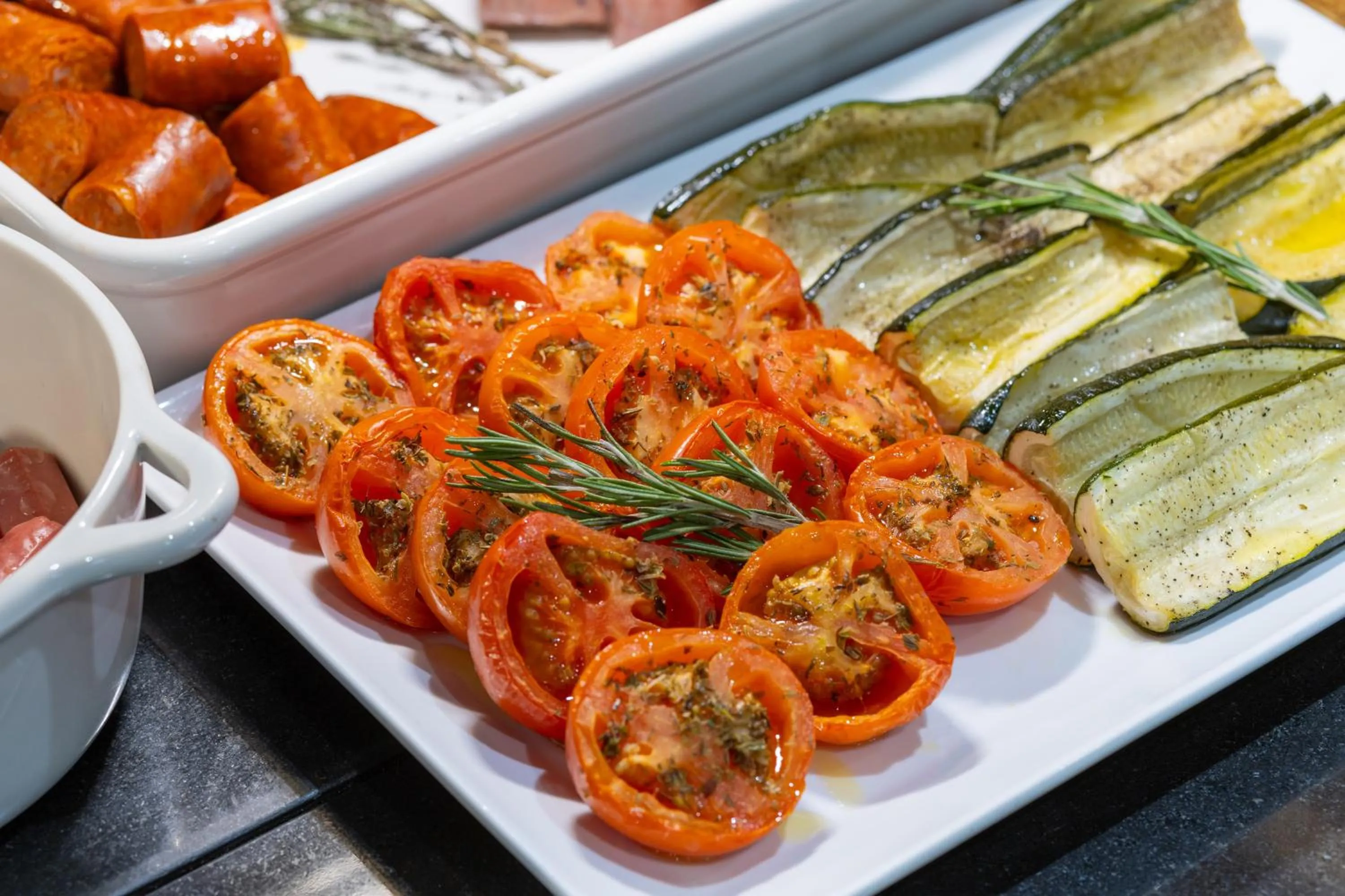 Buffet breakfast in Hotel del Mar