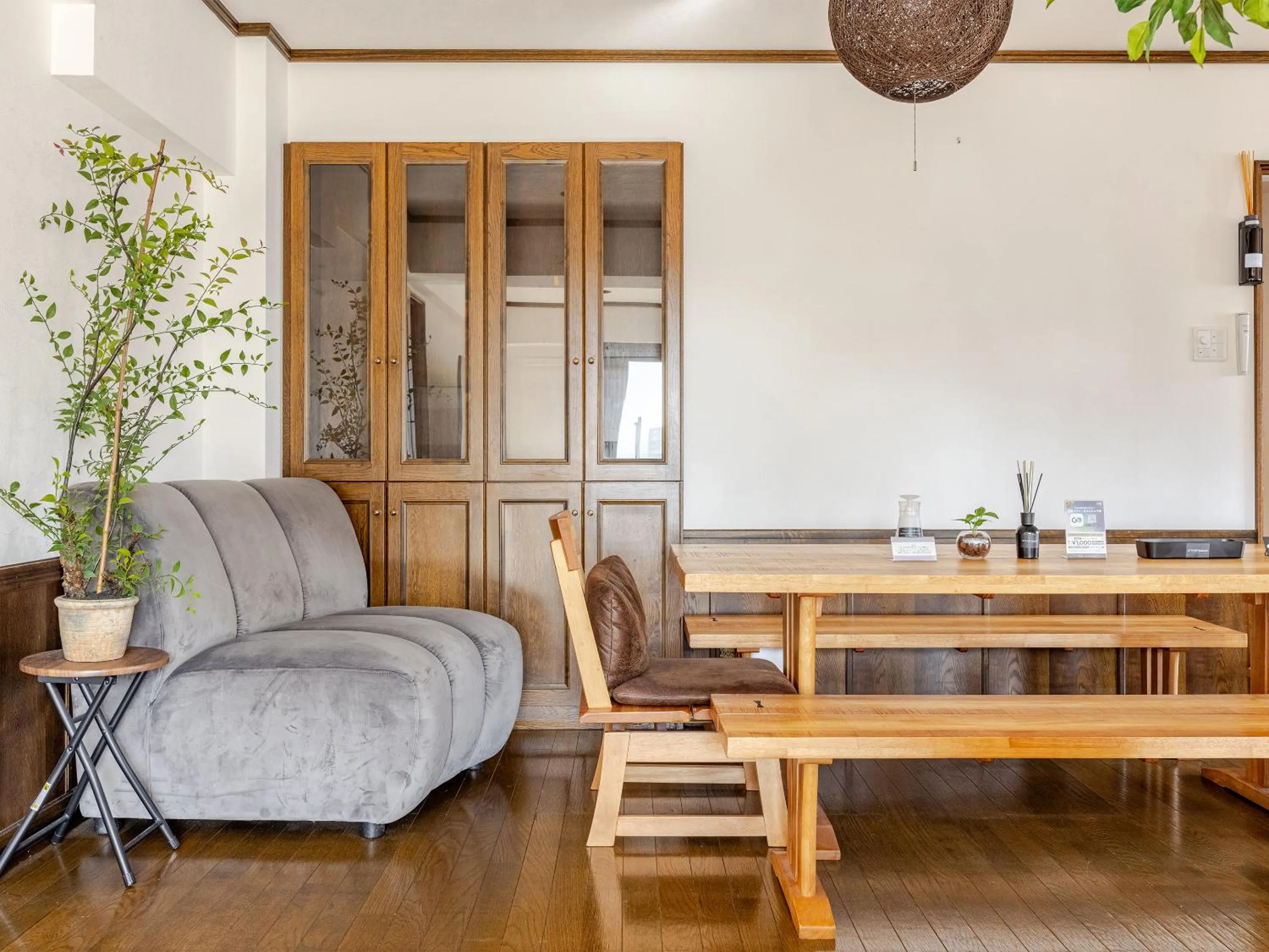 Dining area in LIT’S INN Sapporo