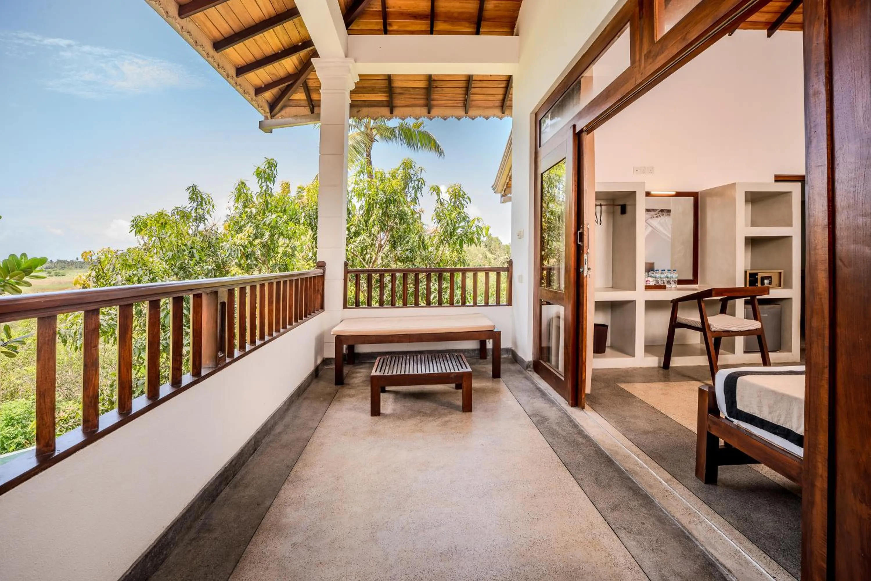Balcony/Terrace in Serenity Boutique - Unawatuna