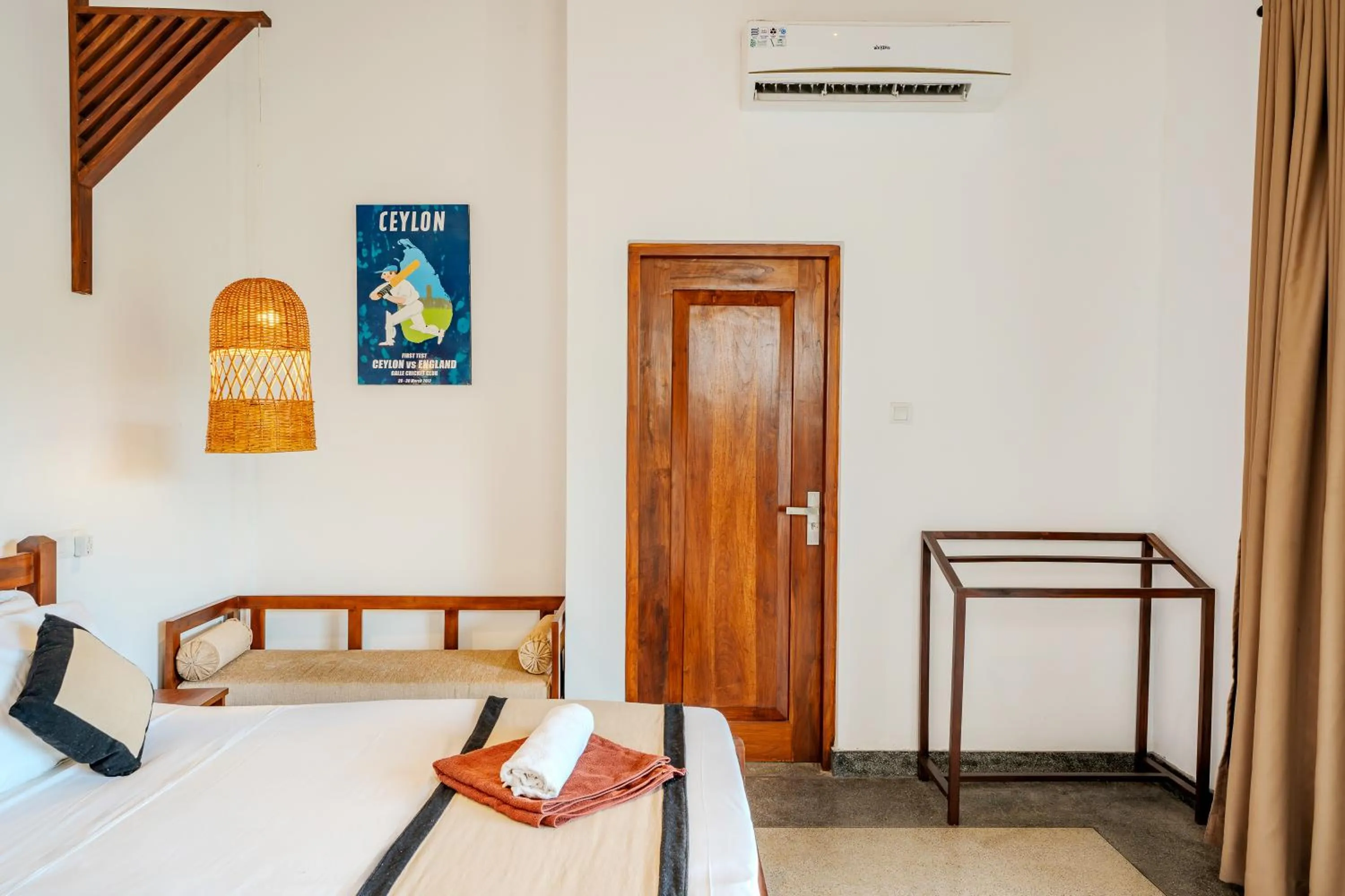 Seating area, Bed in Serenity Boutique - Unawatuna