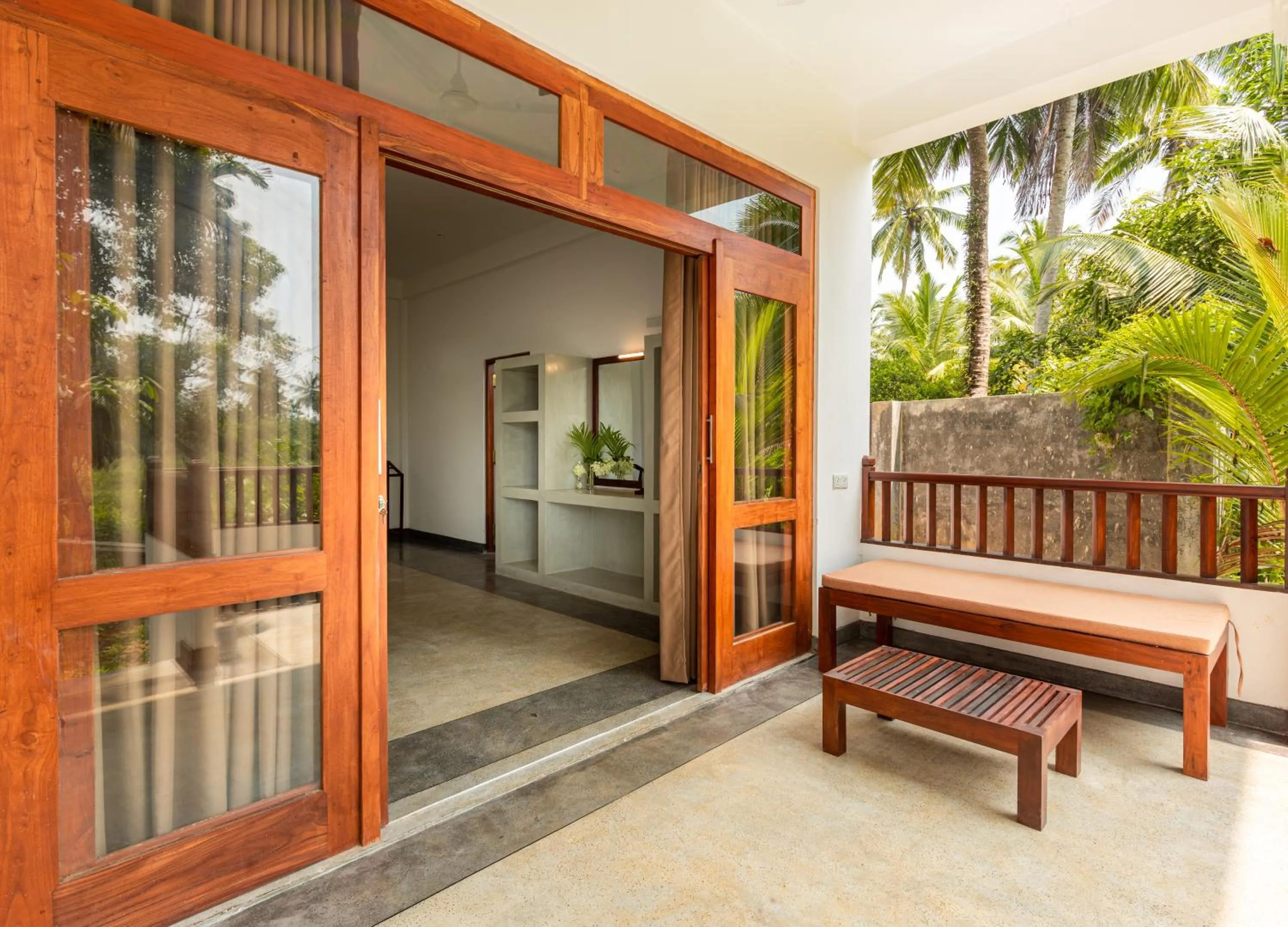Balcony/Terrace in Serenity Boutique - Unawatuna