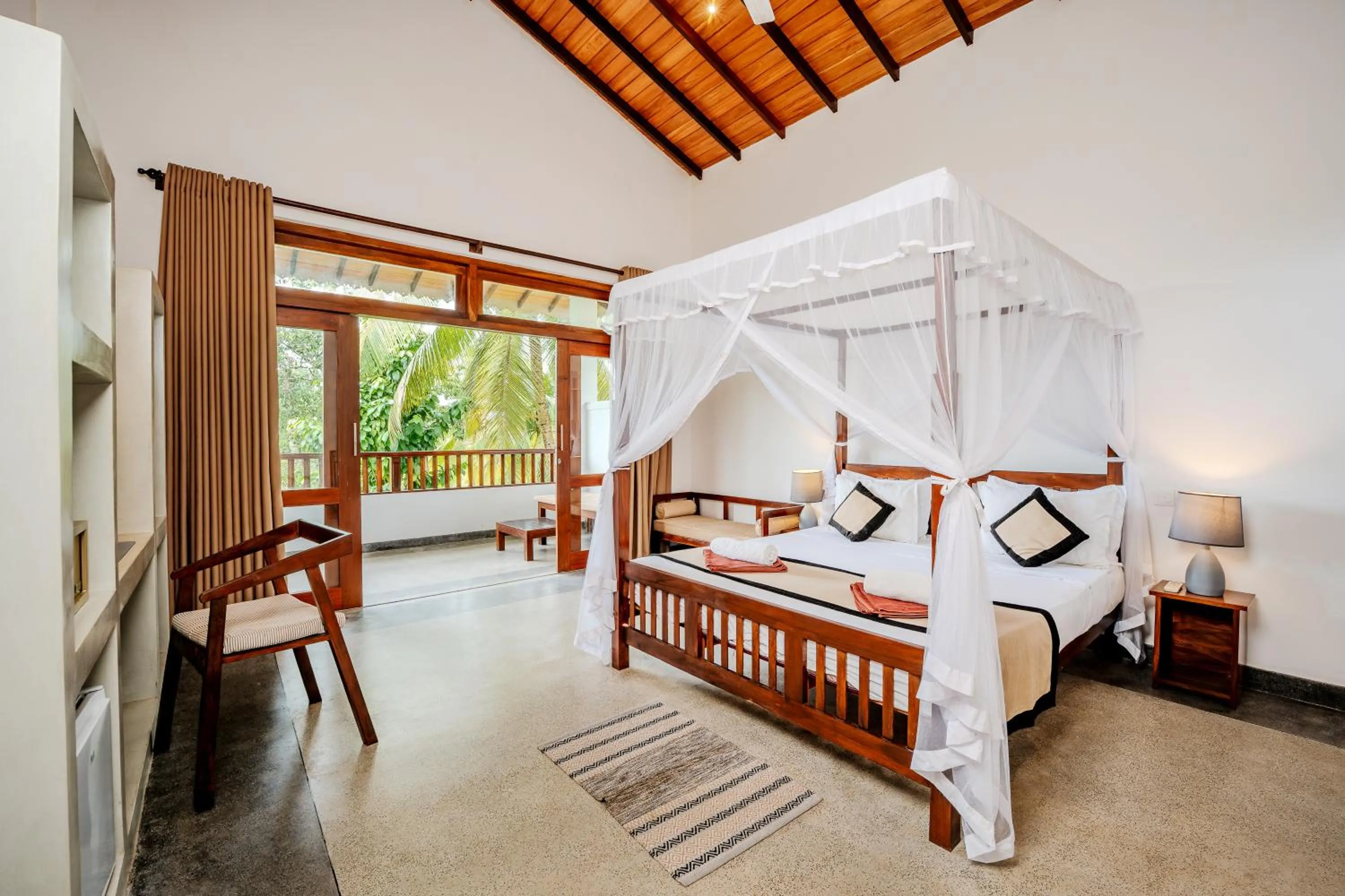 Bed in Serenity Boutique - Unawatuna