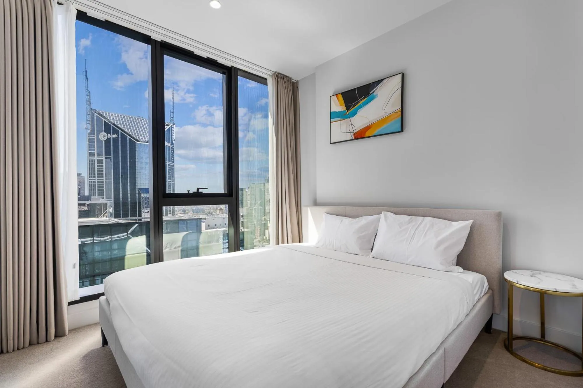 Bed in Paragon Apartments by CLLIX