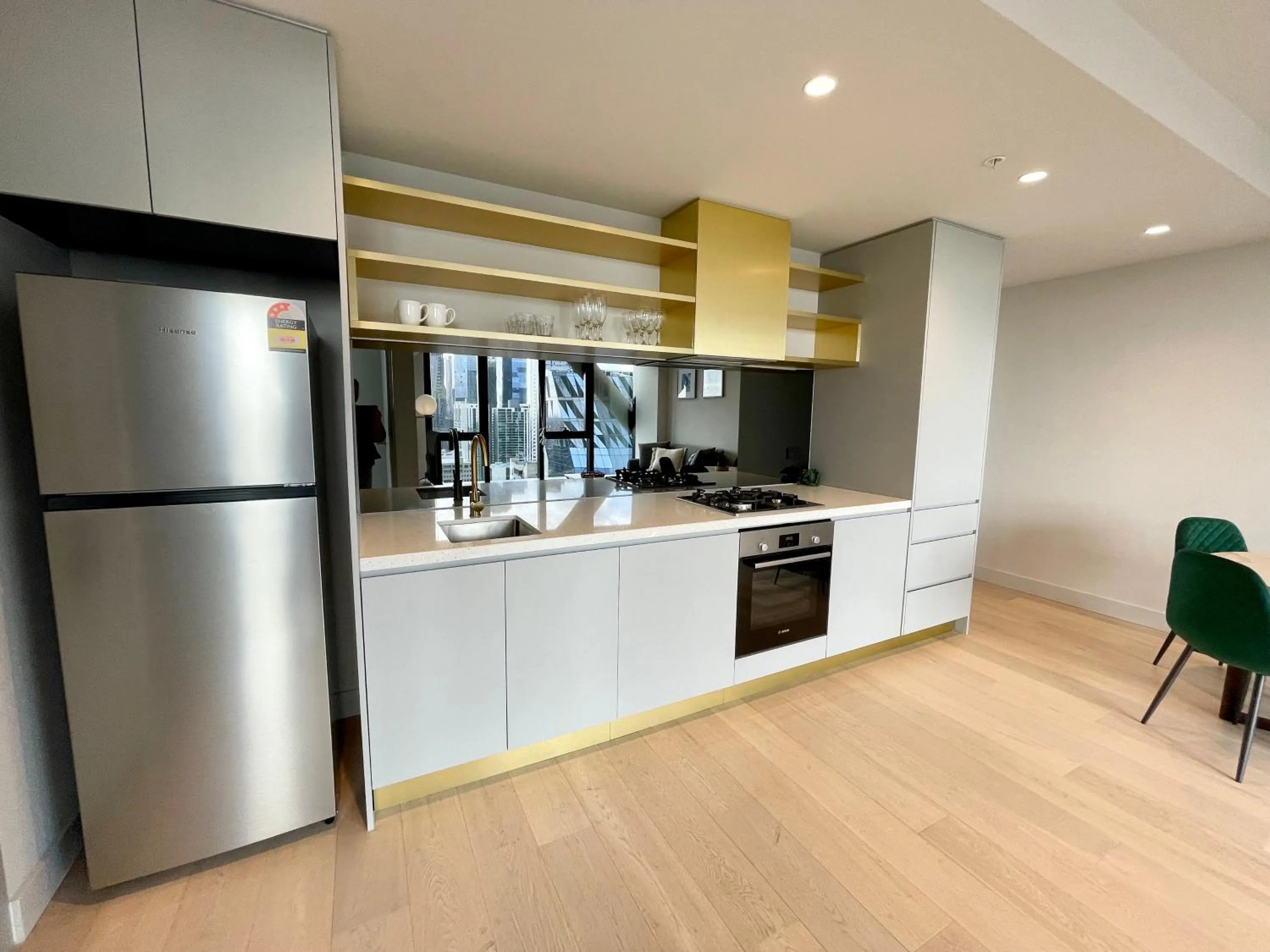 Kitchen or kitchenette in Paragon Apartments by CLLIX