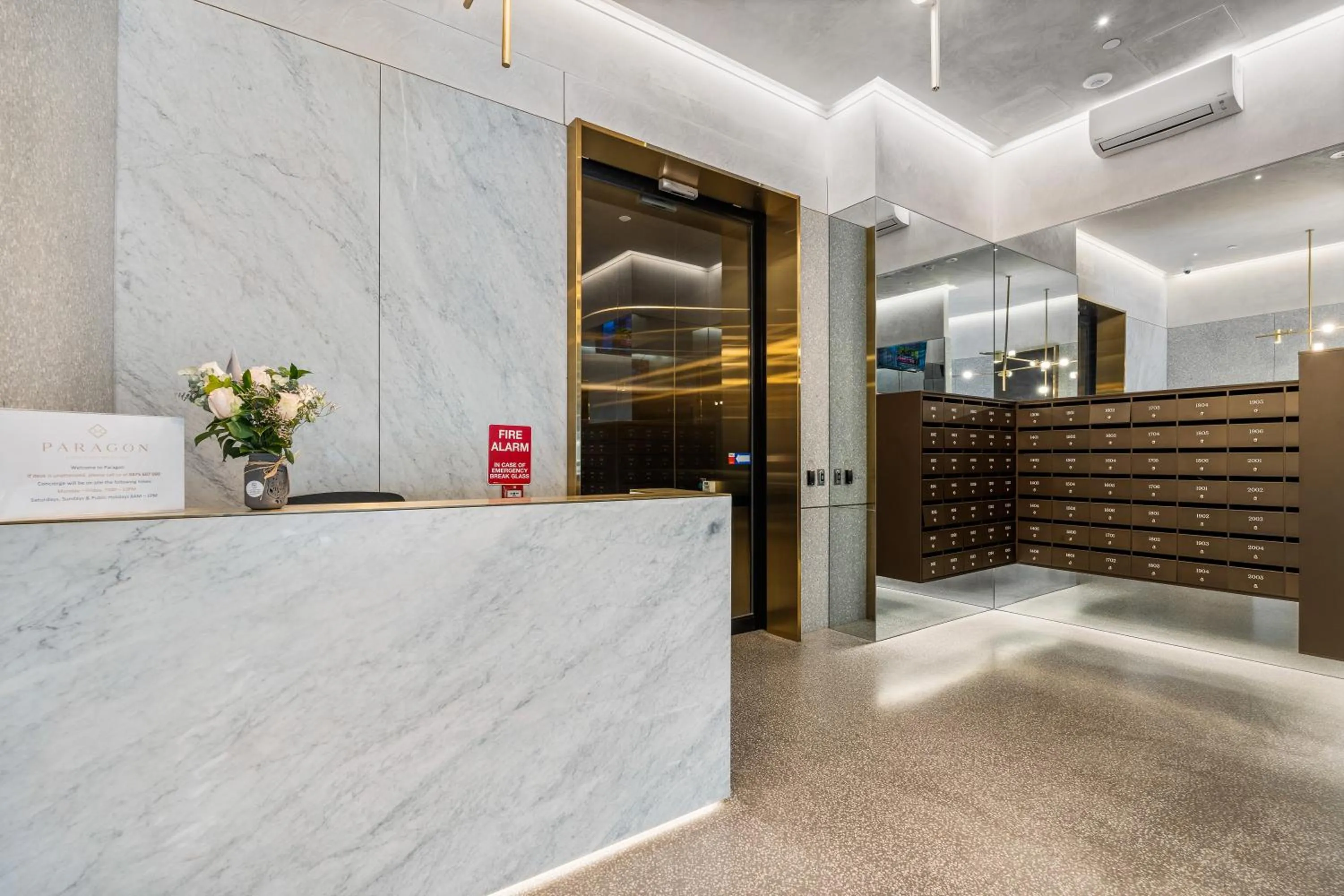 Lobby or reception in Paragon Apartments by CLLIX