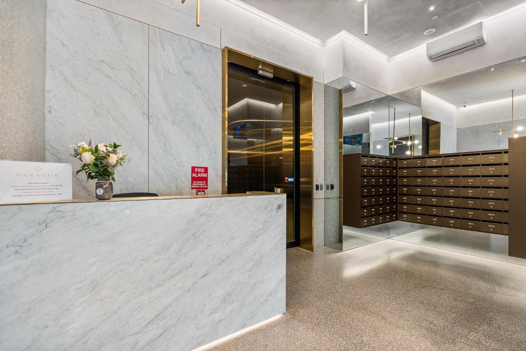 Lobby or reception in Paragon Apartments by CLLIX