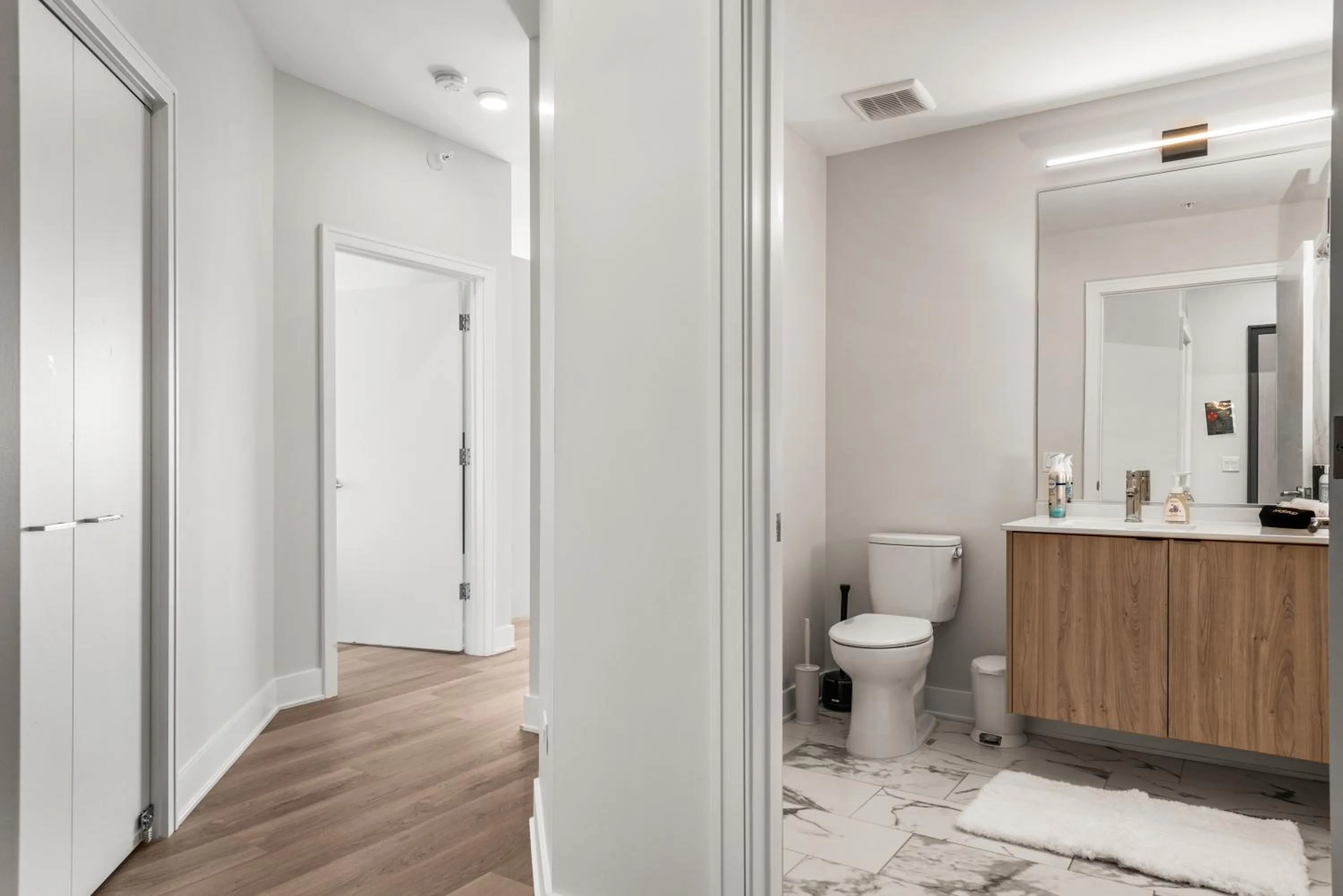 Shower in Avra Stylish Apartments Prime West Loop Location Near Union Park