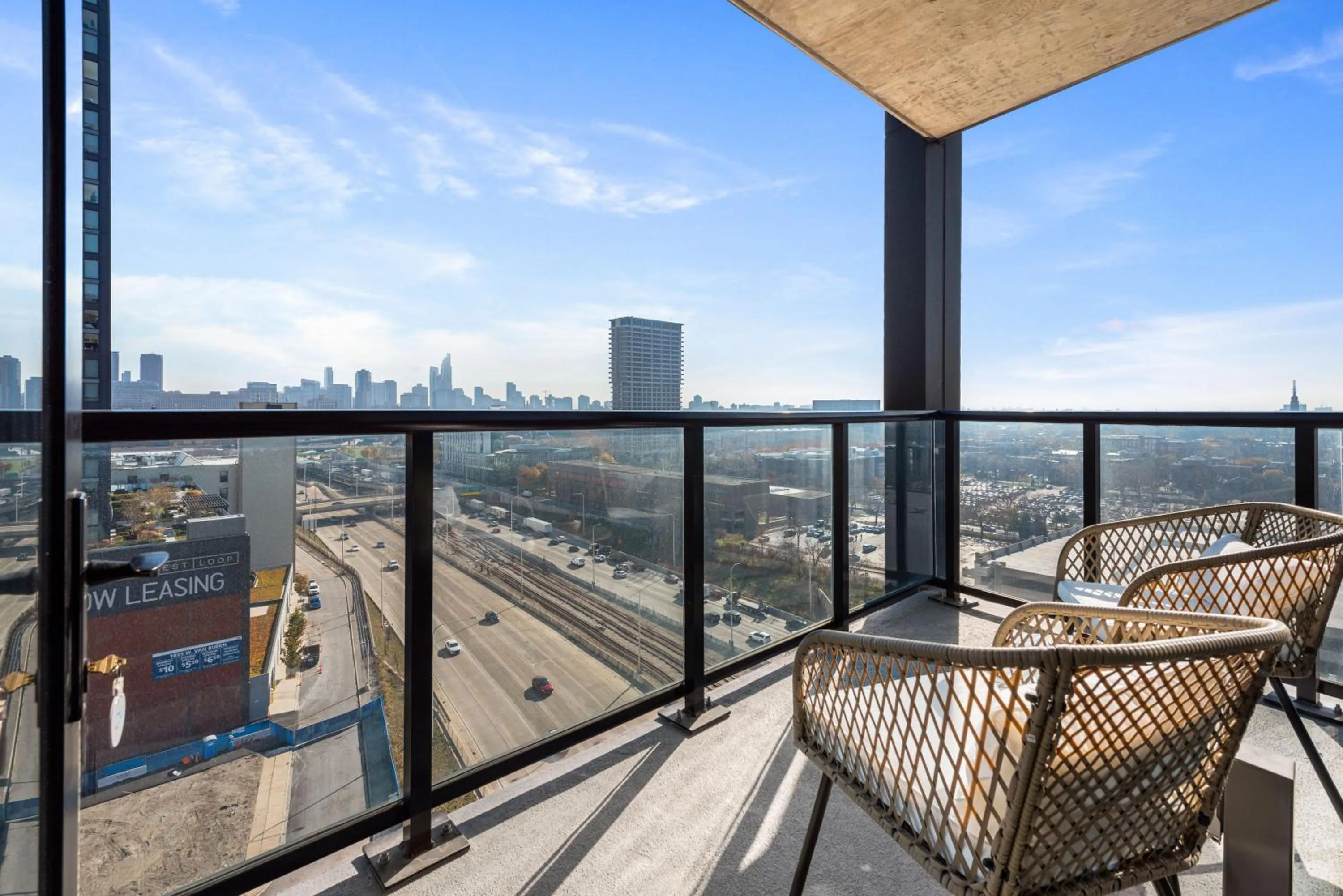 Balcony/Terrace in Avra Stylish Apartments Prime West Loop Location Near Union Park