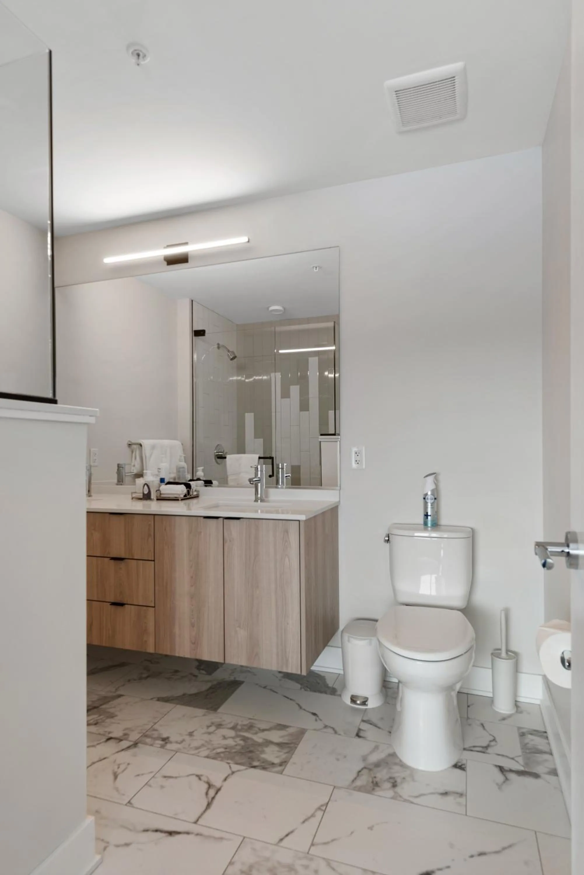 Bathroom in Avra Stylish Apartments Prime West Loop Location Near Union Park