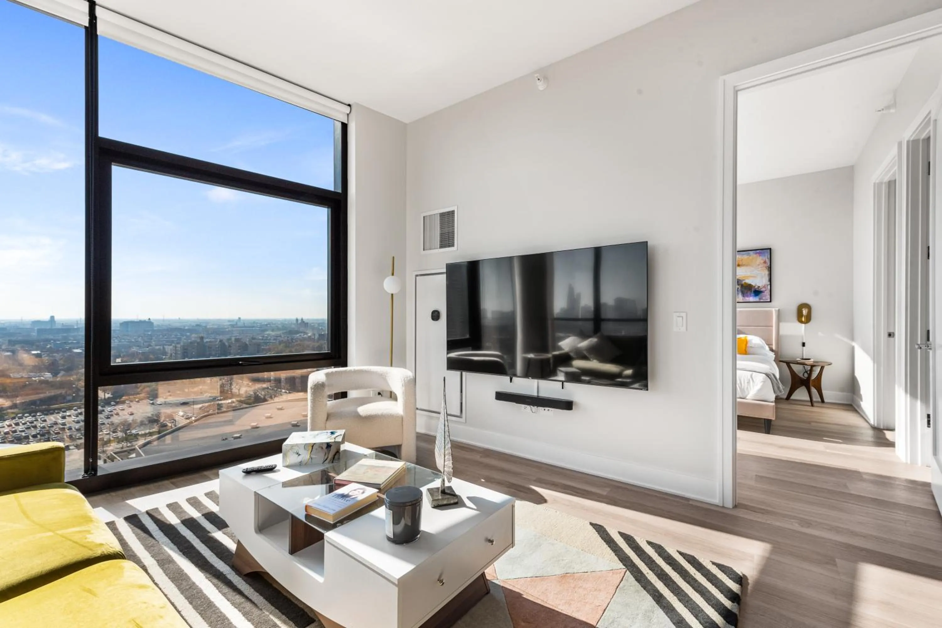 Communal lounge/ TV room in Avra Stylish Apartments Prime West Loop Location Near Union Park