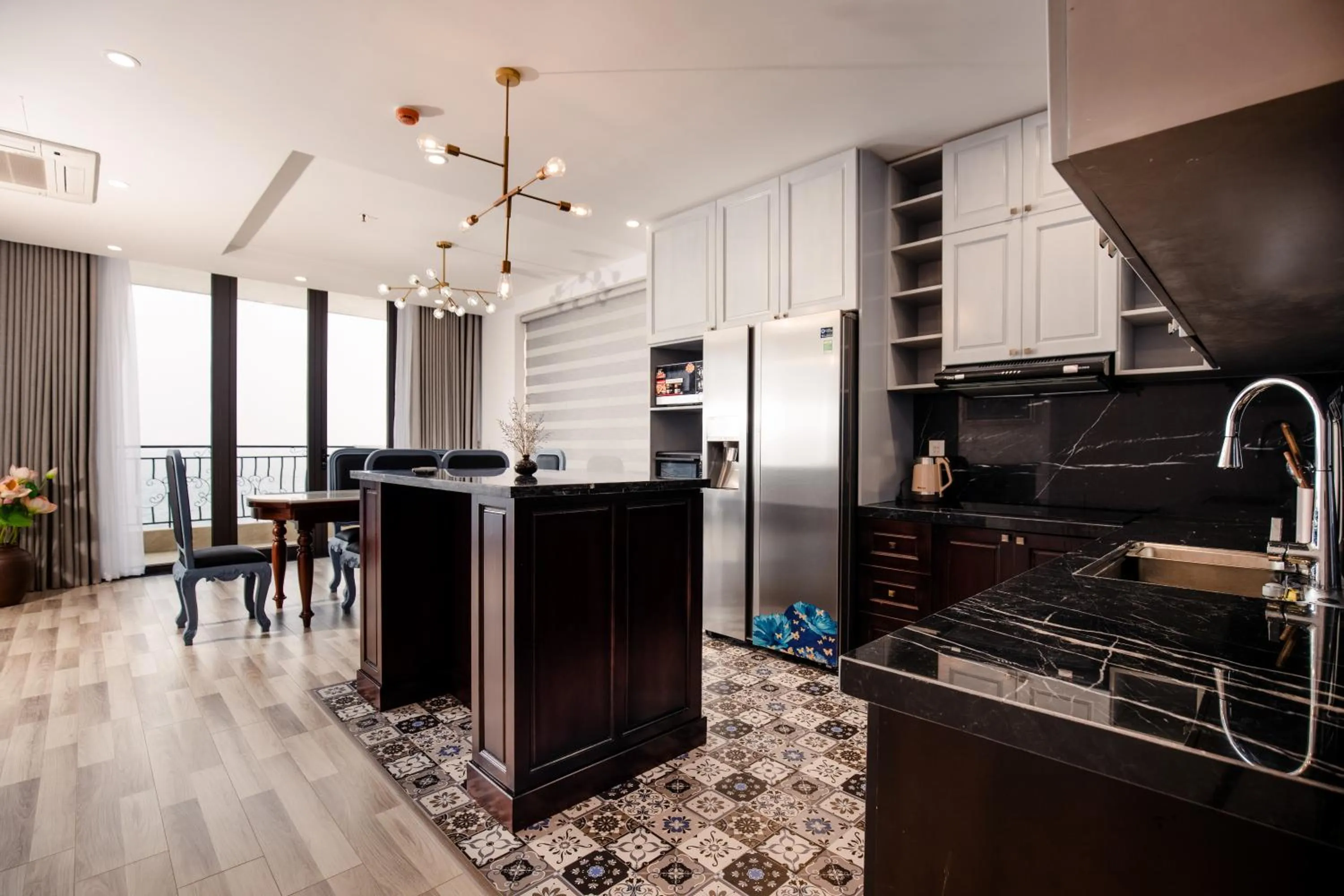 Kitchen or kitchenette in Mercury Beach DaNang