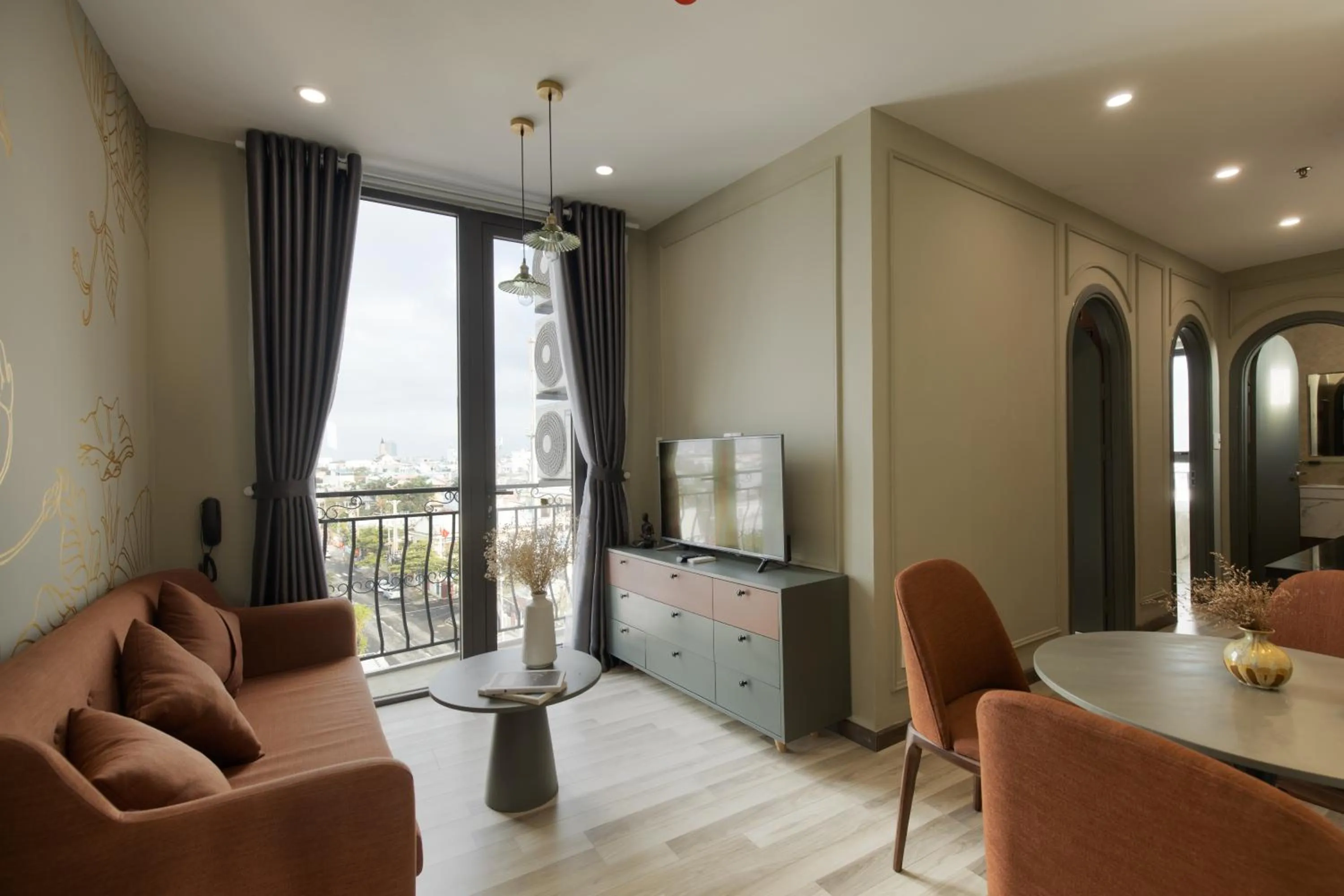 Living room in Mercury Beach DaNang