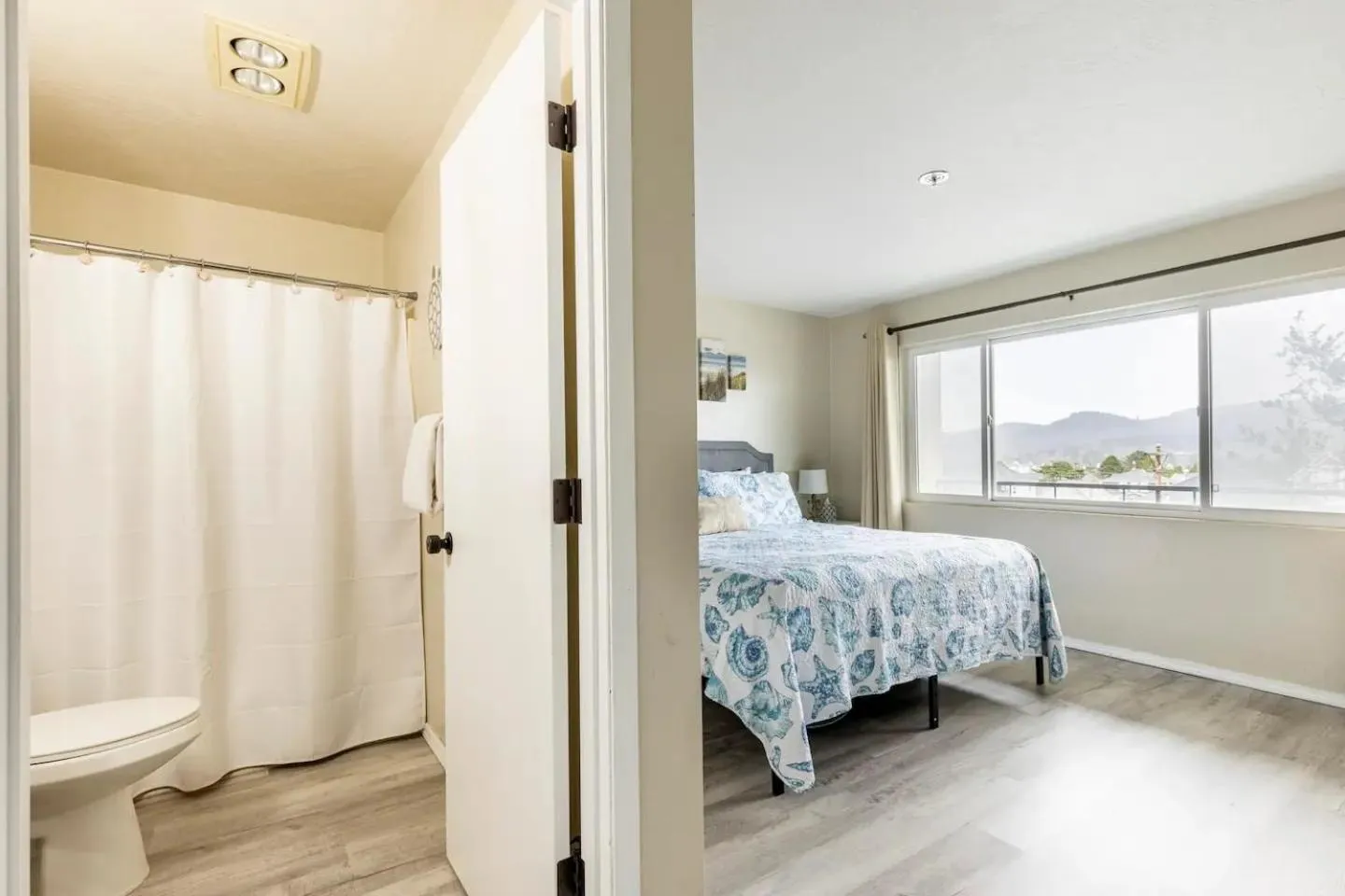 Bathroom, Bed in Sand Dollar Haven at Seaside Beach Club Unit 306
