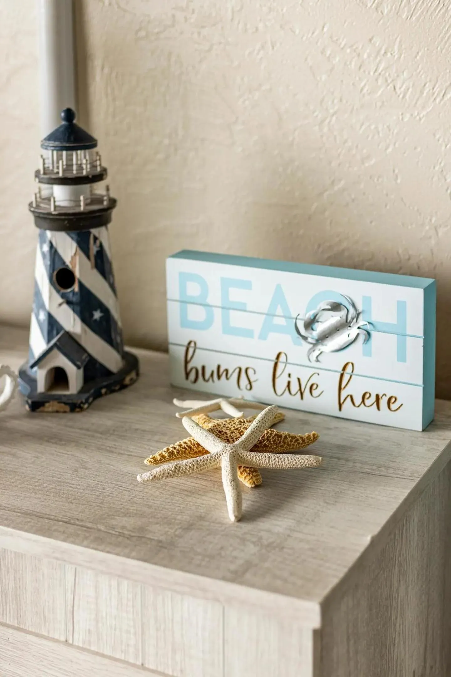 Decorative detail in Sand Dollar Haven at Seaside Beach Club Unit 306