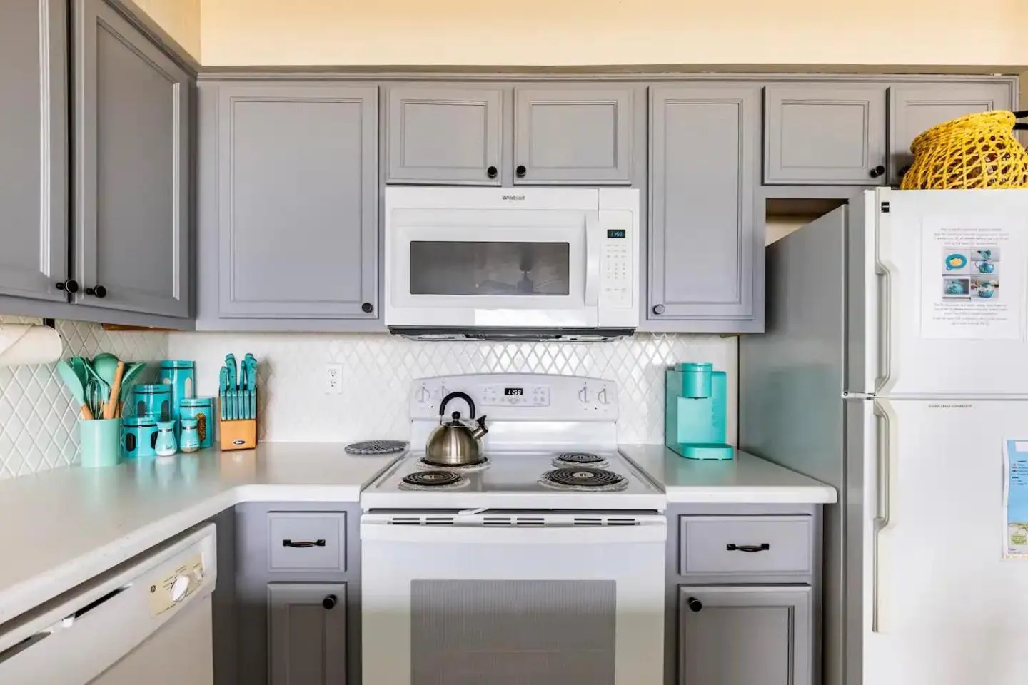 Kitchen or kitchenette in Sand Dollar Haven at Seaside Beach Club Unit 306