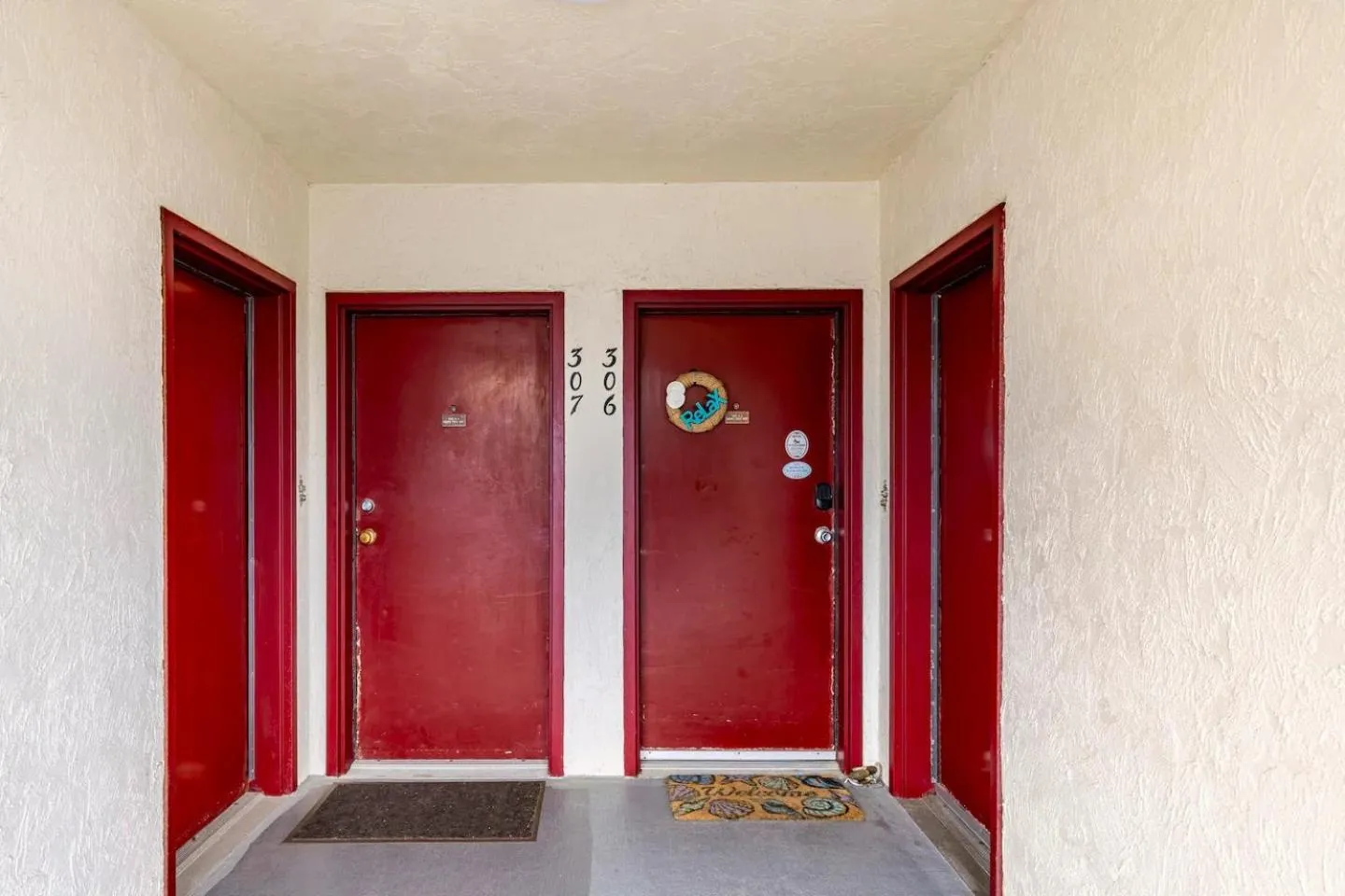 Facade/entrance in Sand Dollar Haven at Seaside Beach Club Unit 306