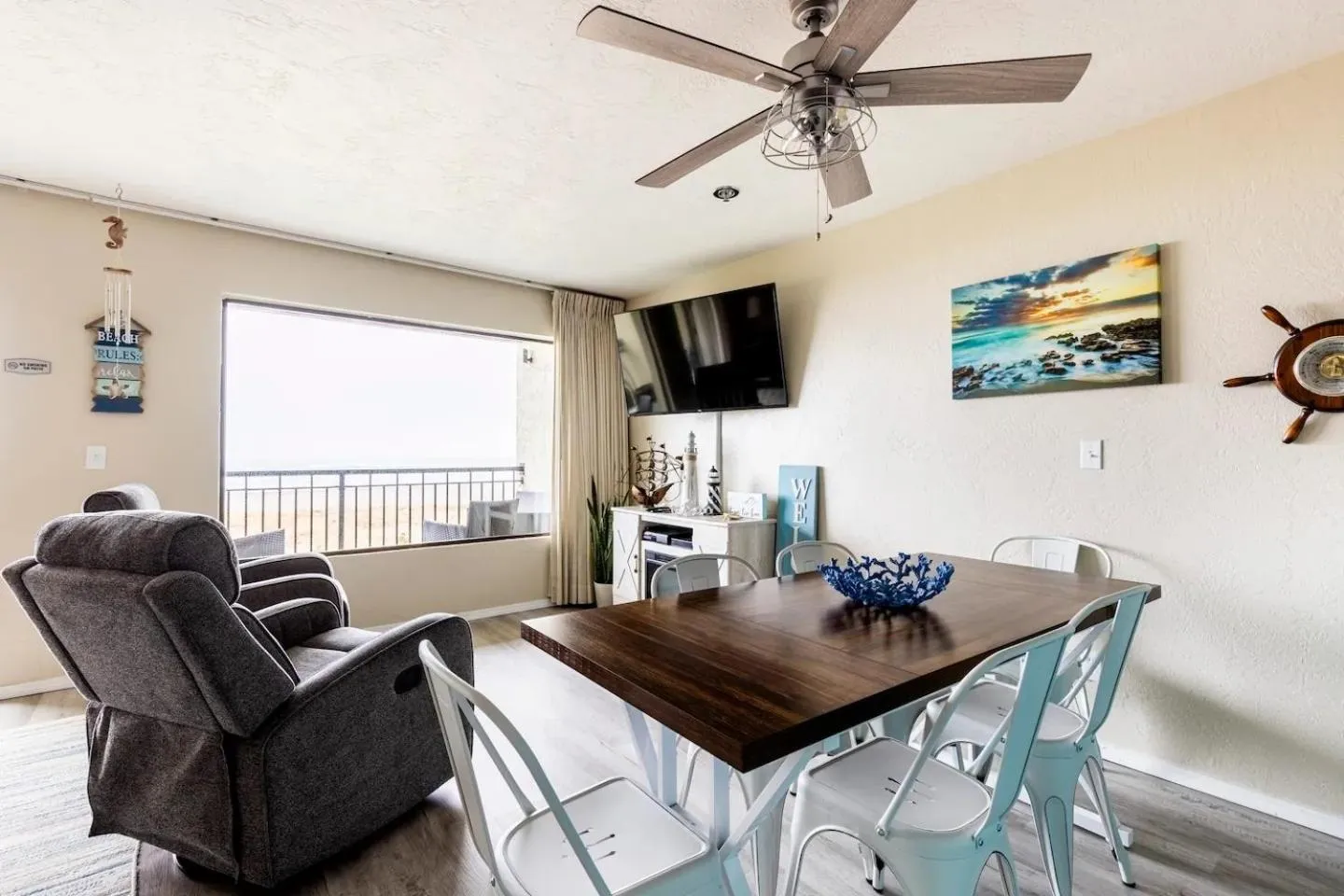 TV and multimedia in Sand Dollar Haven at Seaside Beach Club Unit 306