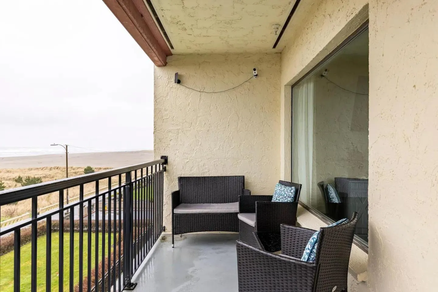 Balcony/Terrace in Sand Dollar Haven at Seaside Beach Club Unit 306
