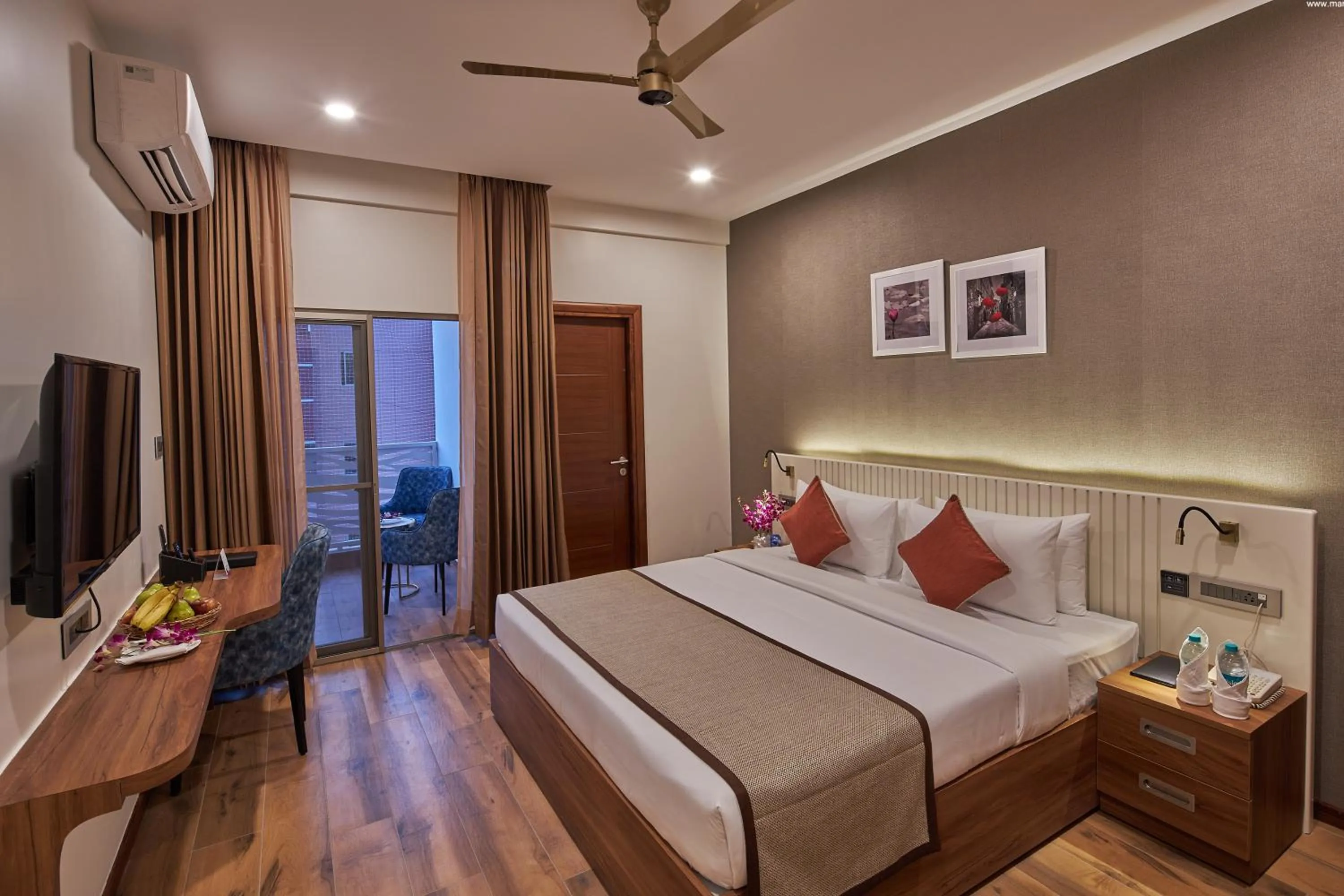 Bed in Regenta Inn Grand-ORR, Mahadevapura