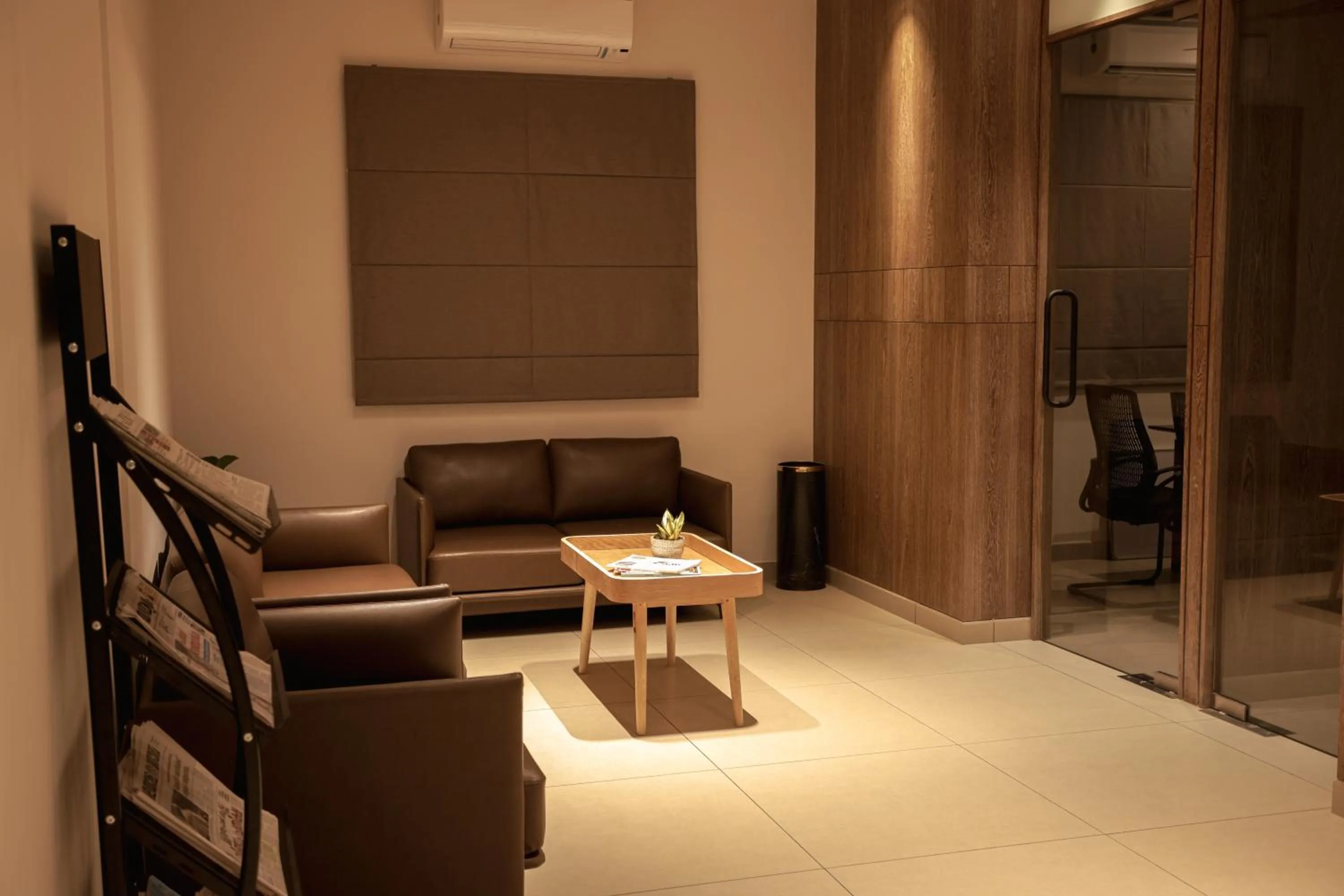 Seating area in HILUX COURTYARD