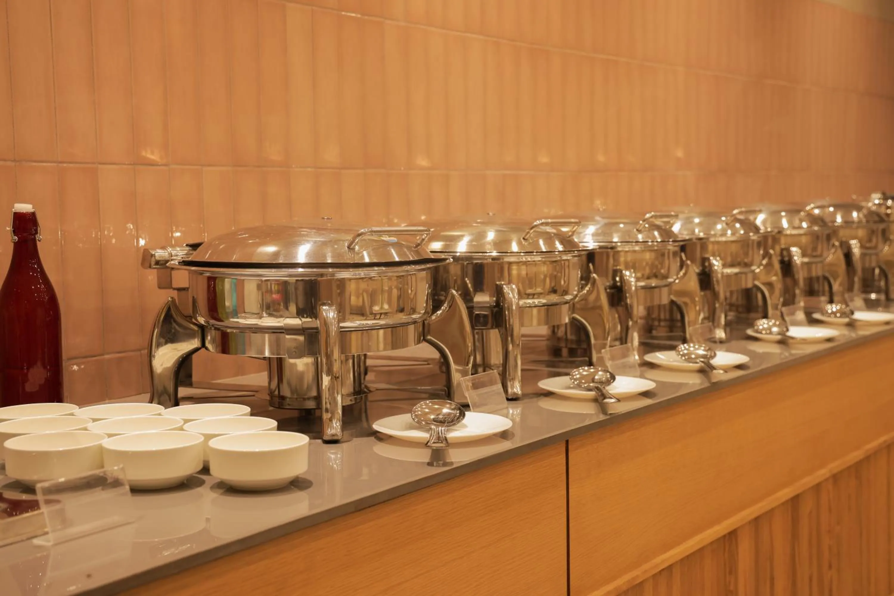 Buffet breakfast in HILUX COURTYARD